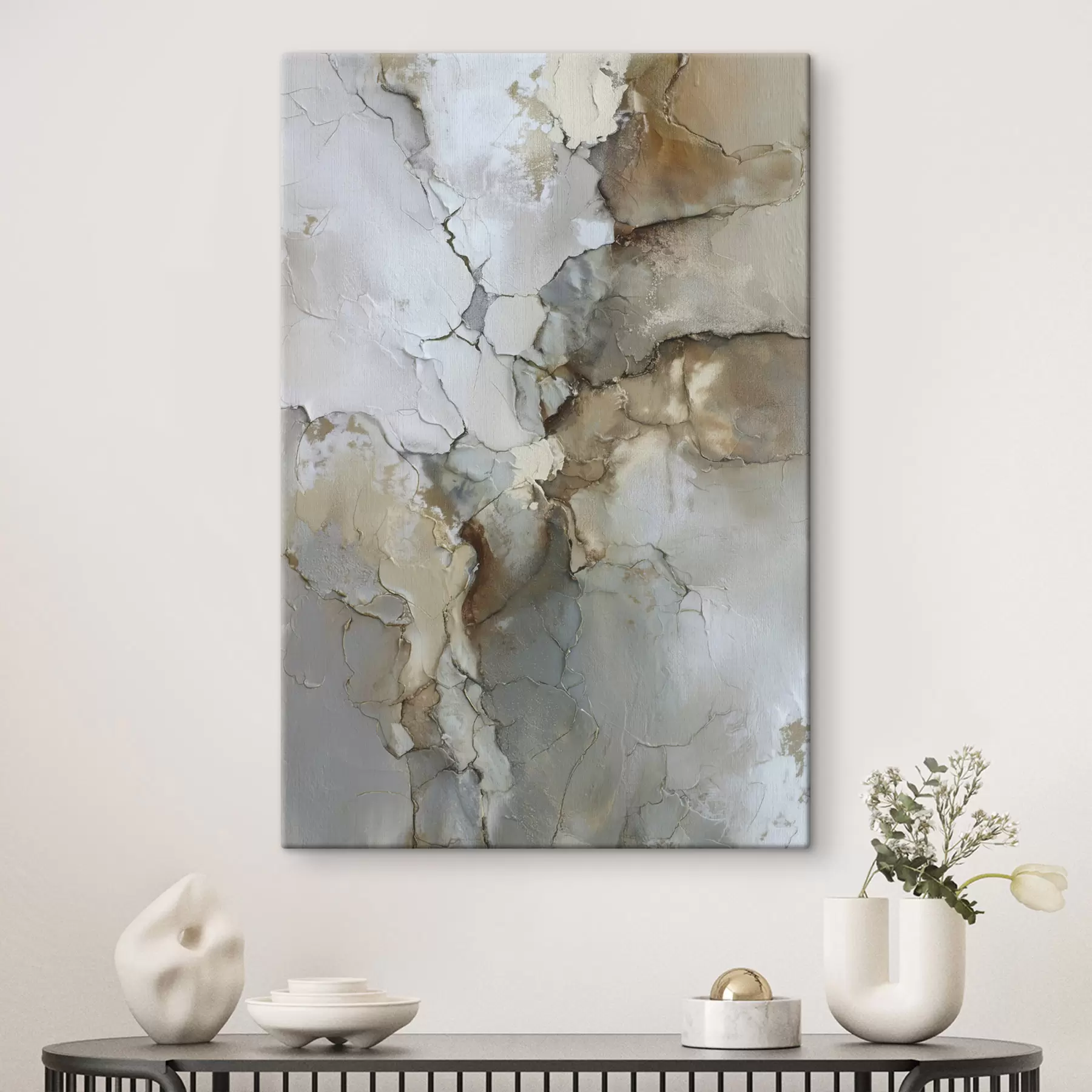 fotótapéta absztrakt textúra utánzata repedésekkel s47118