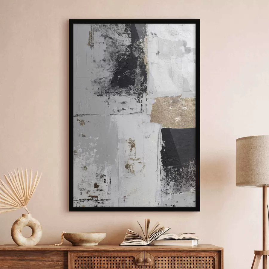 fotószőnyeg kortárs absztrakció kontrasztos színekkel f47134