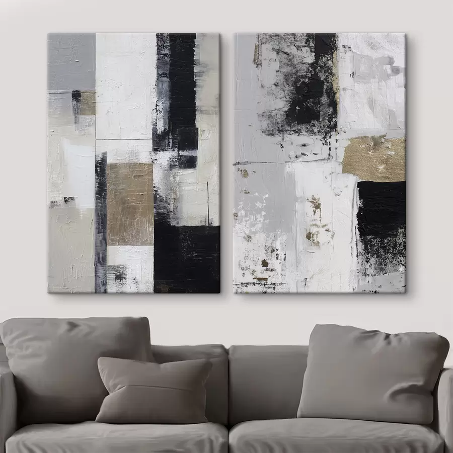 fotótapéta kortárs absztrakció kontrasztos színekkel m01176