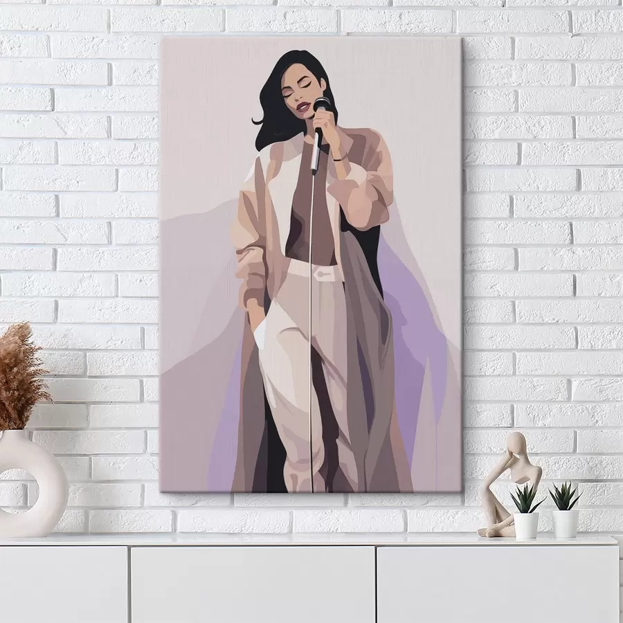 fotótapéta Énekes s47408