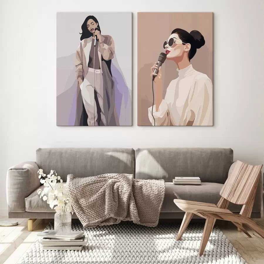 fotótapéta Énekes m01191