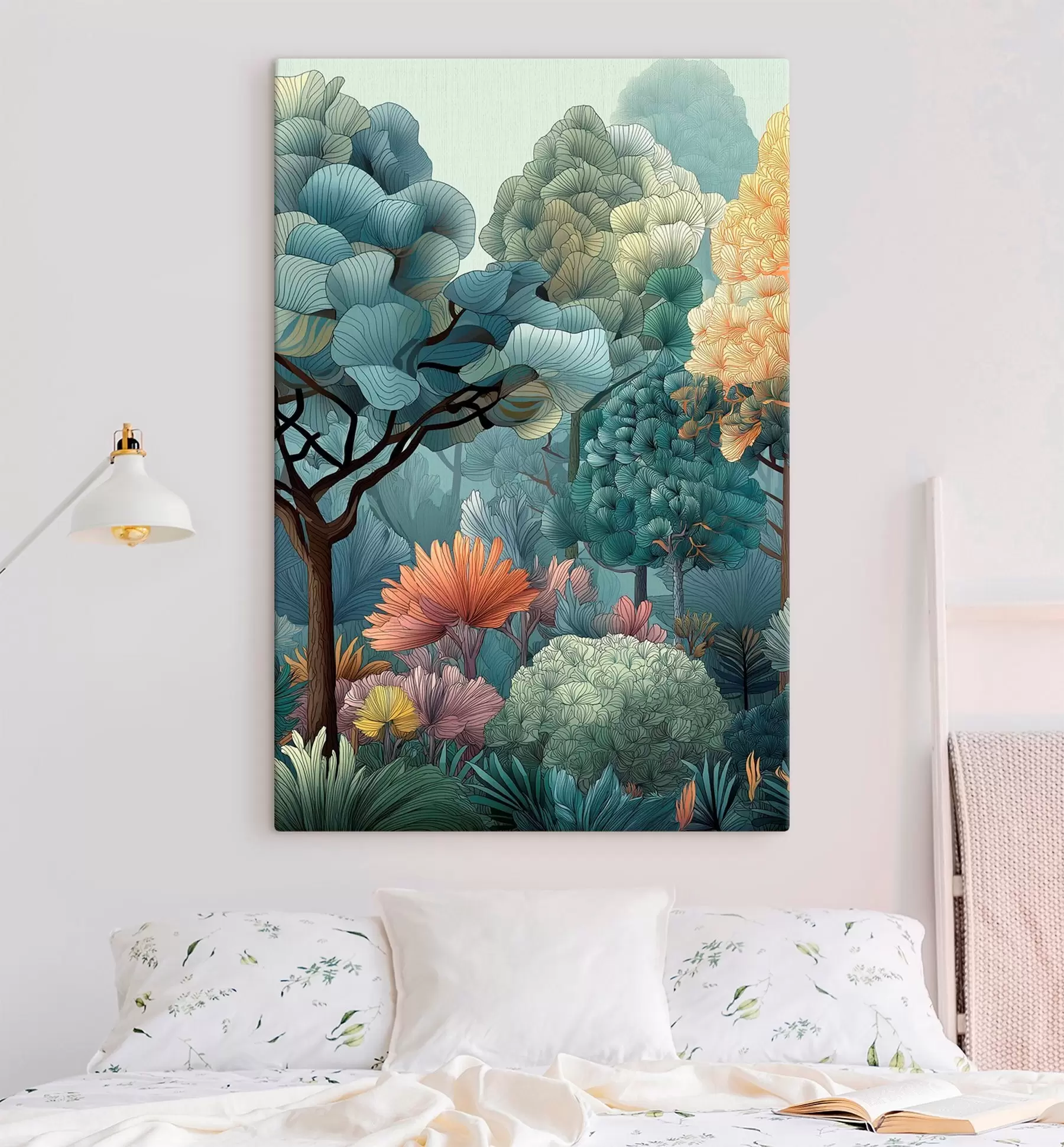 fotótapéta Absztrakt erdő s47105