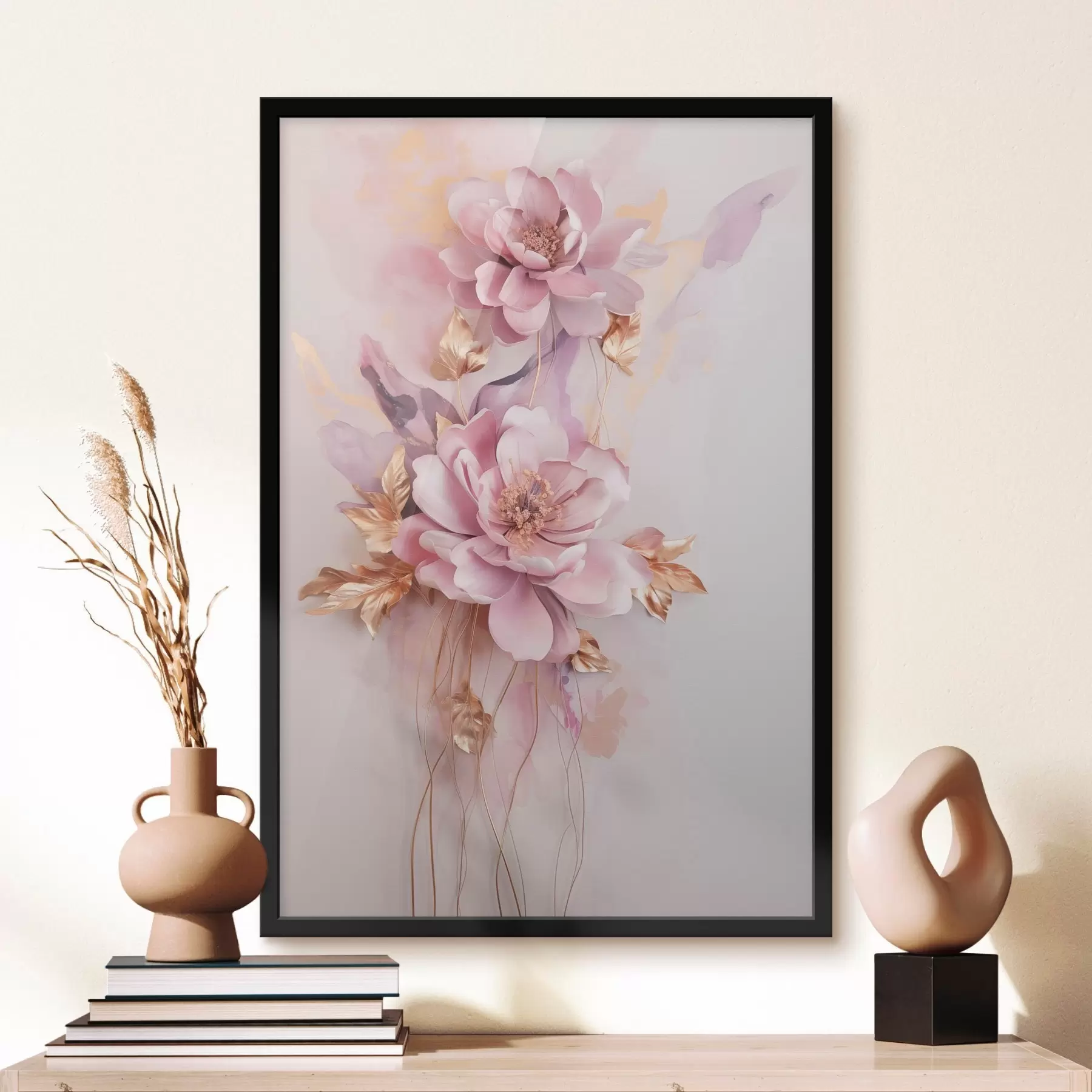 fotószőnyeg Gyönyörű absztrakt virágok f47104