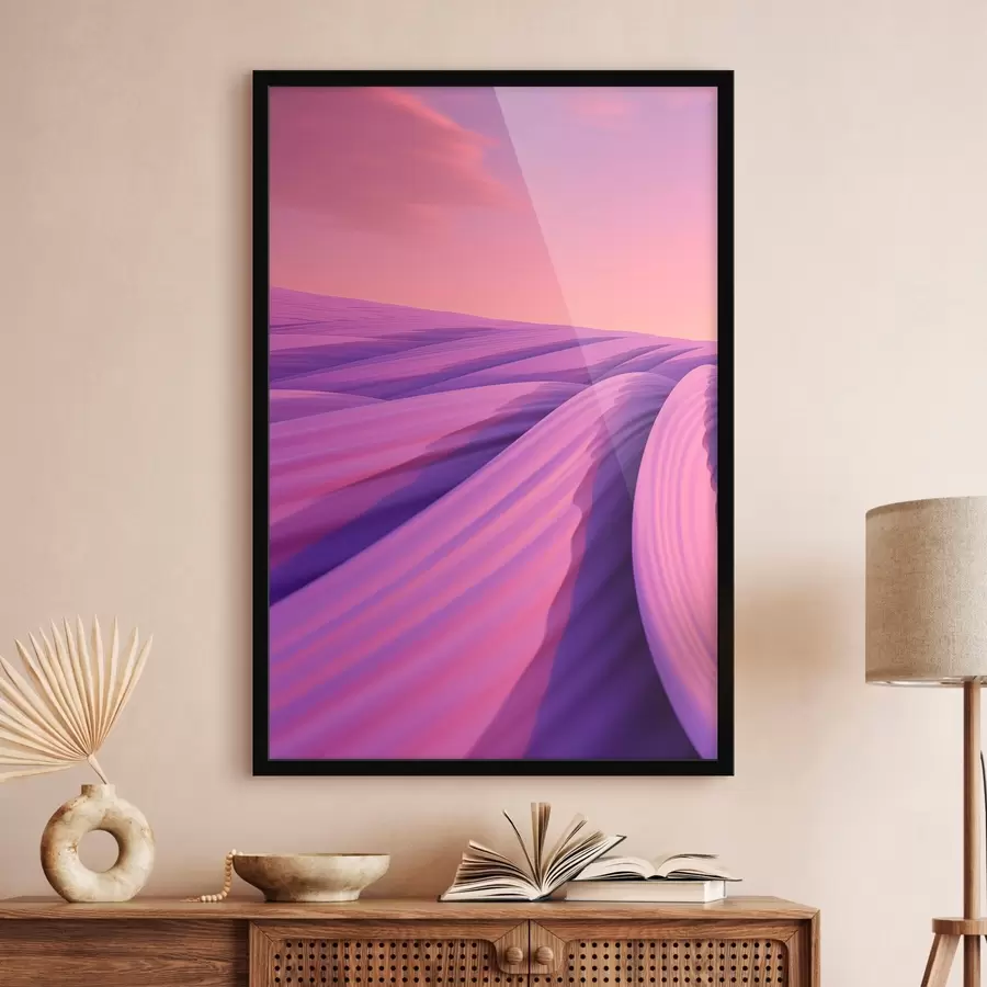 fotószőnyeg Absztrakt levendula mező f47110