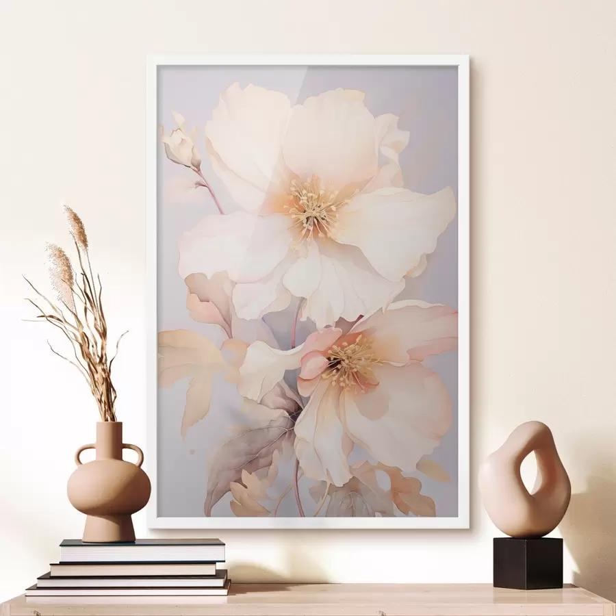 fotószőnyeg Nagy absztrakt virág f47113