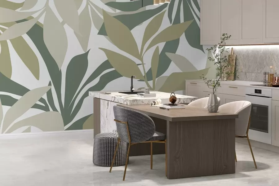 fotószőnyeg Absztrakt lombozat w05136v1