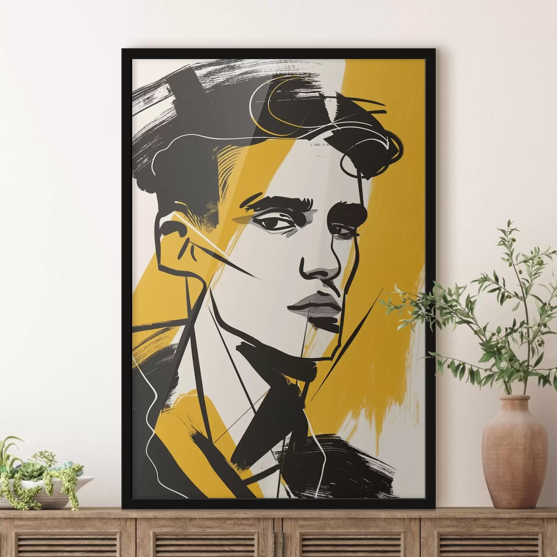 fotószőnyeg Graffitivel borított férfi f47467