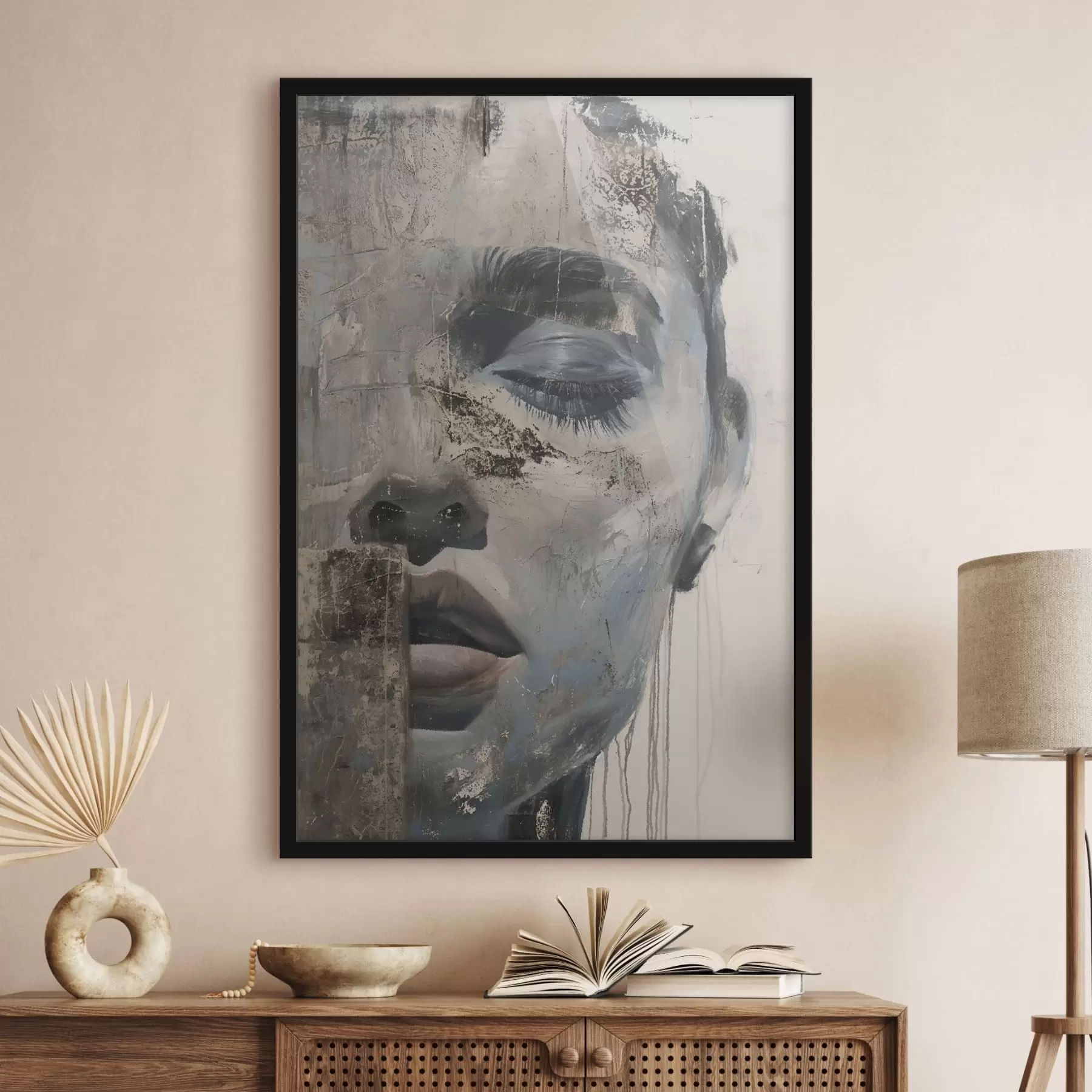 fotószőnyeg Minimalista portré f47481