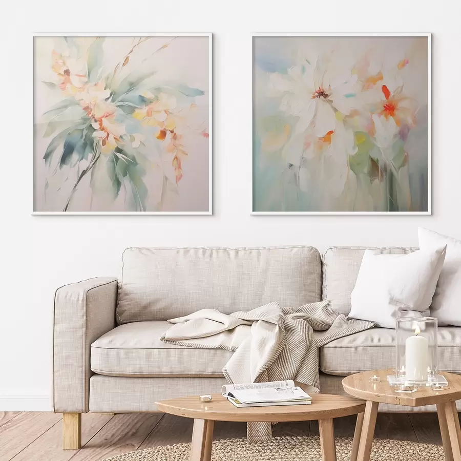 fotószőnyeg Absztrakt virágok d00565