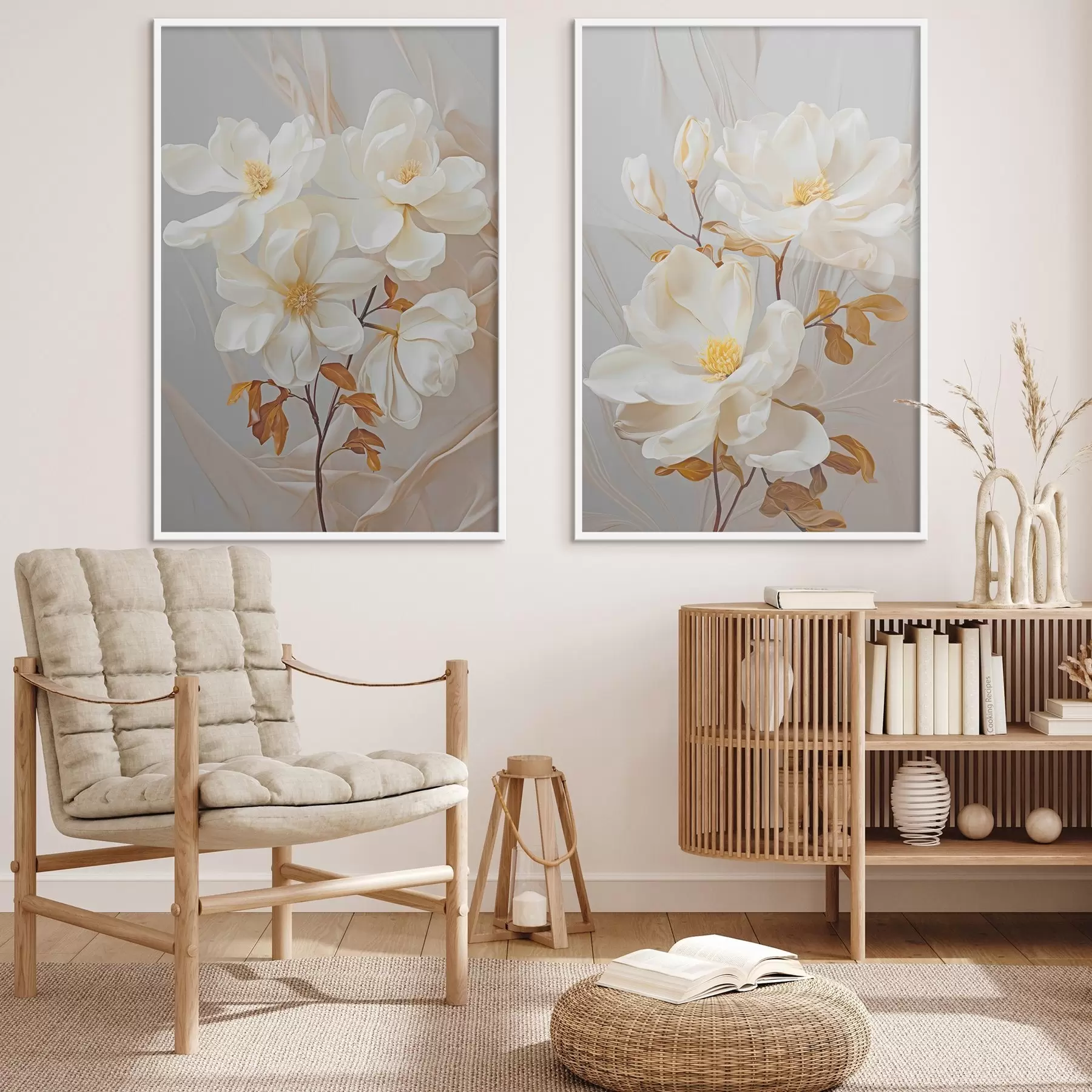 fotószőnyeg Finom absztrakt virágok d00611