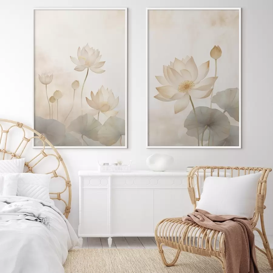 fotószőnyeg Lótusz virágok d00668