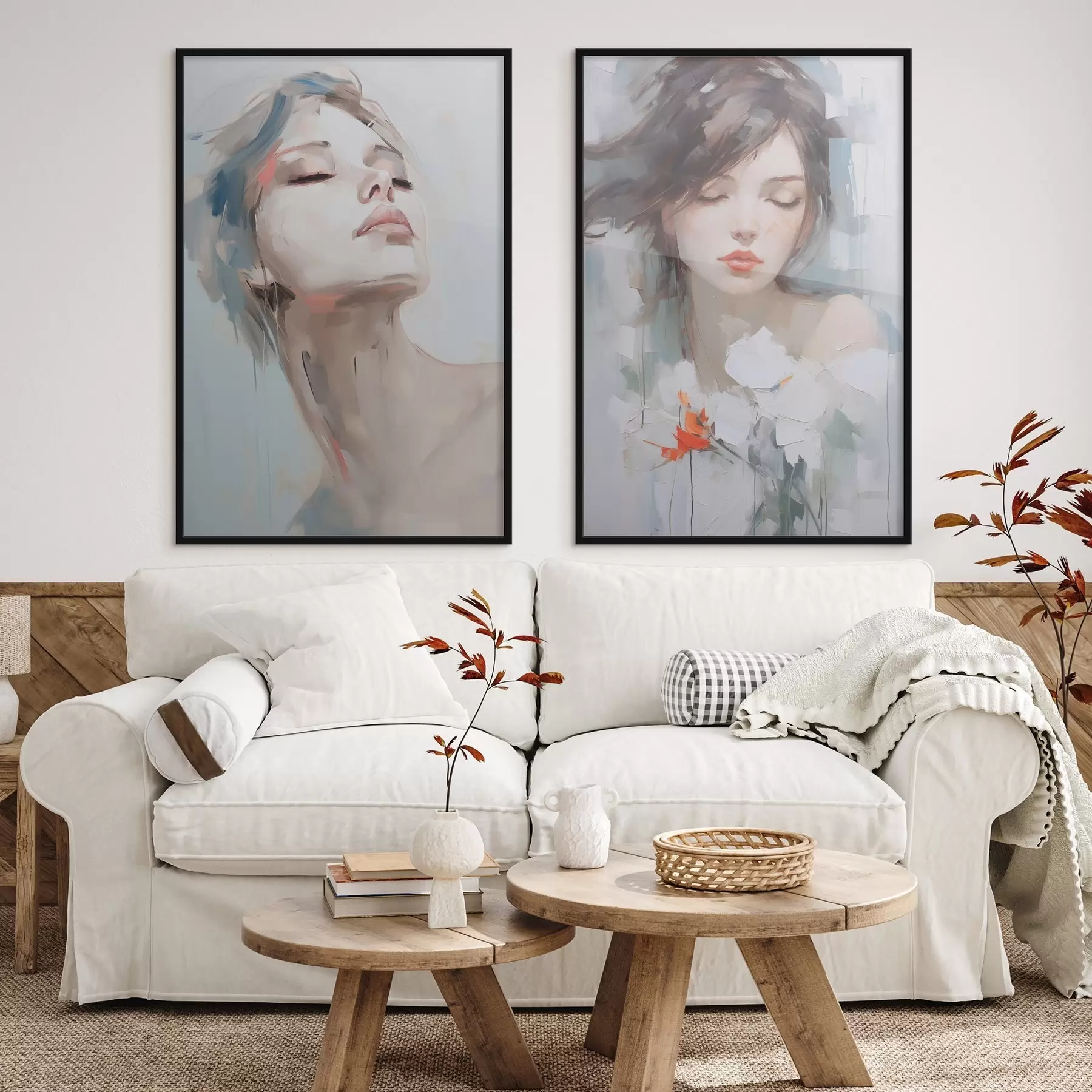 fotószőnyeg Egy nő portréja d00675