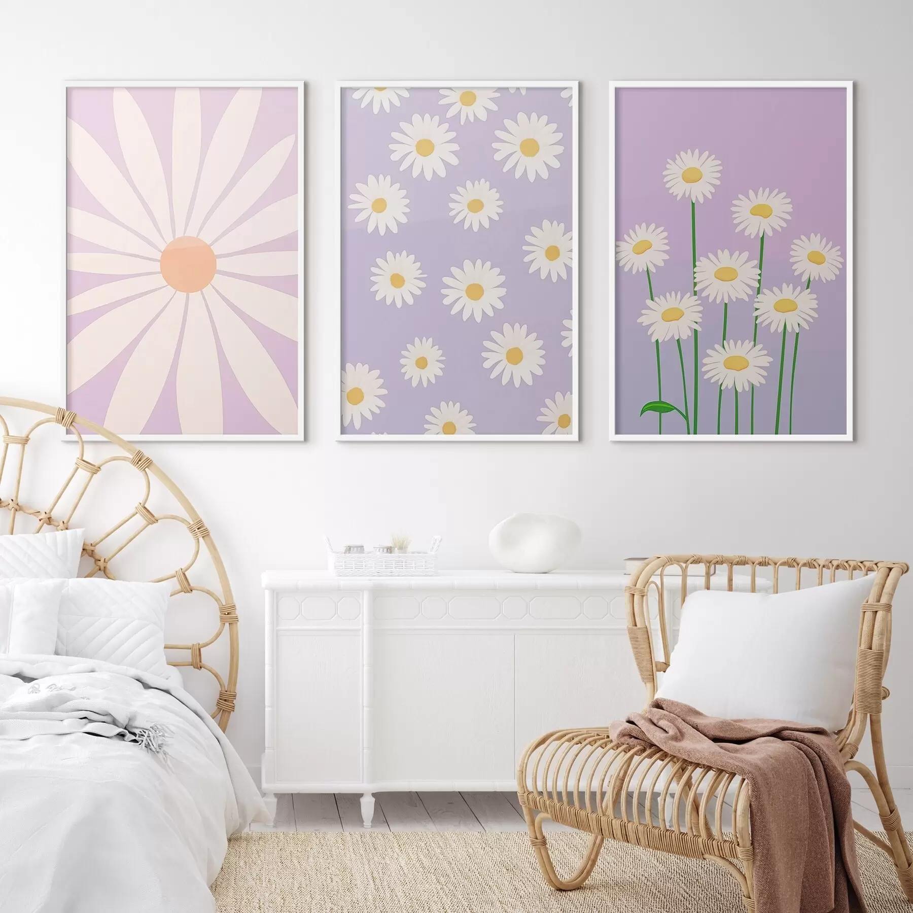 fotószőnyeg Százszorszépek d00756