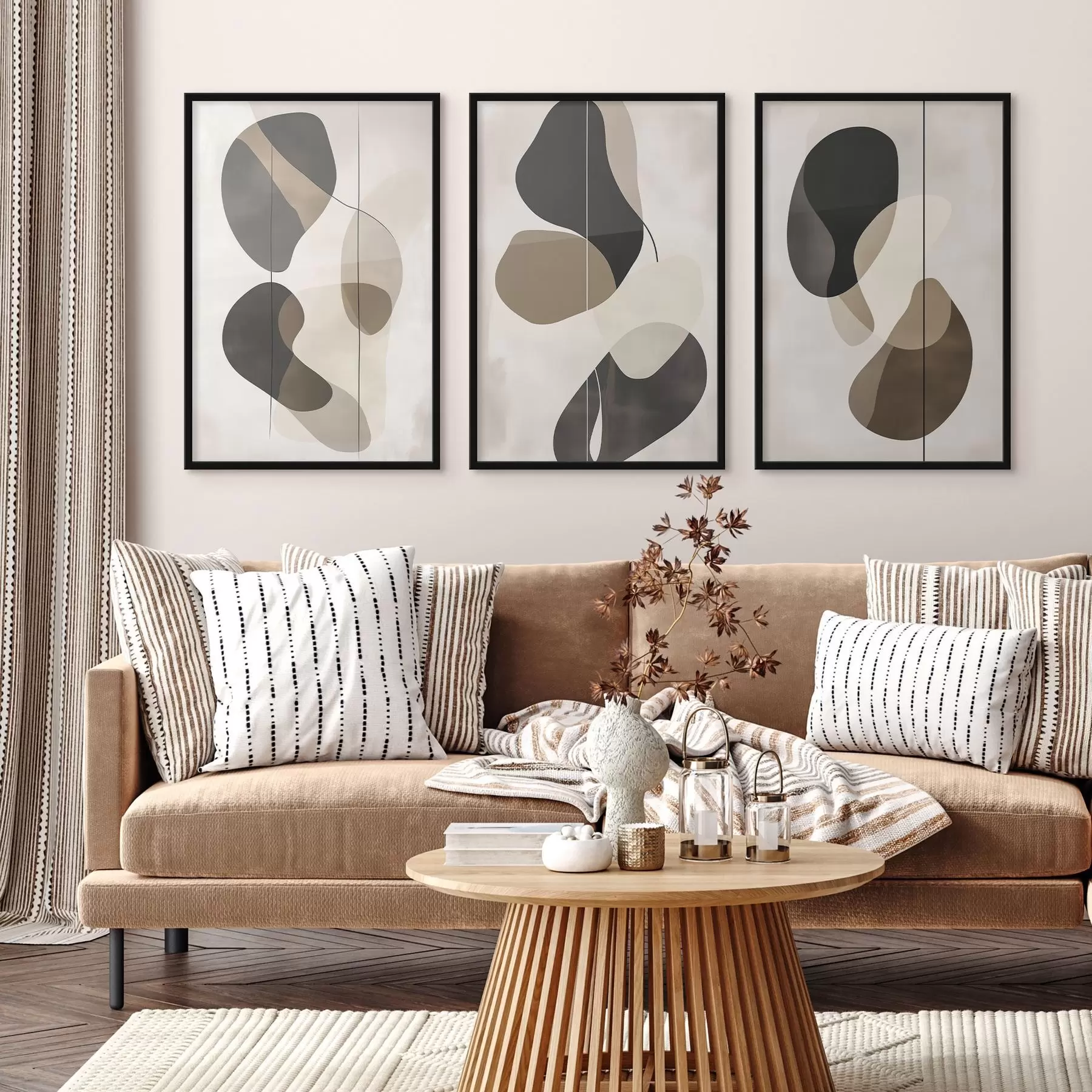 fotószőnyeg Lebegő absztrakt formák d00777