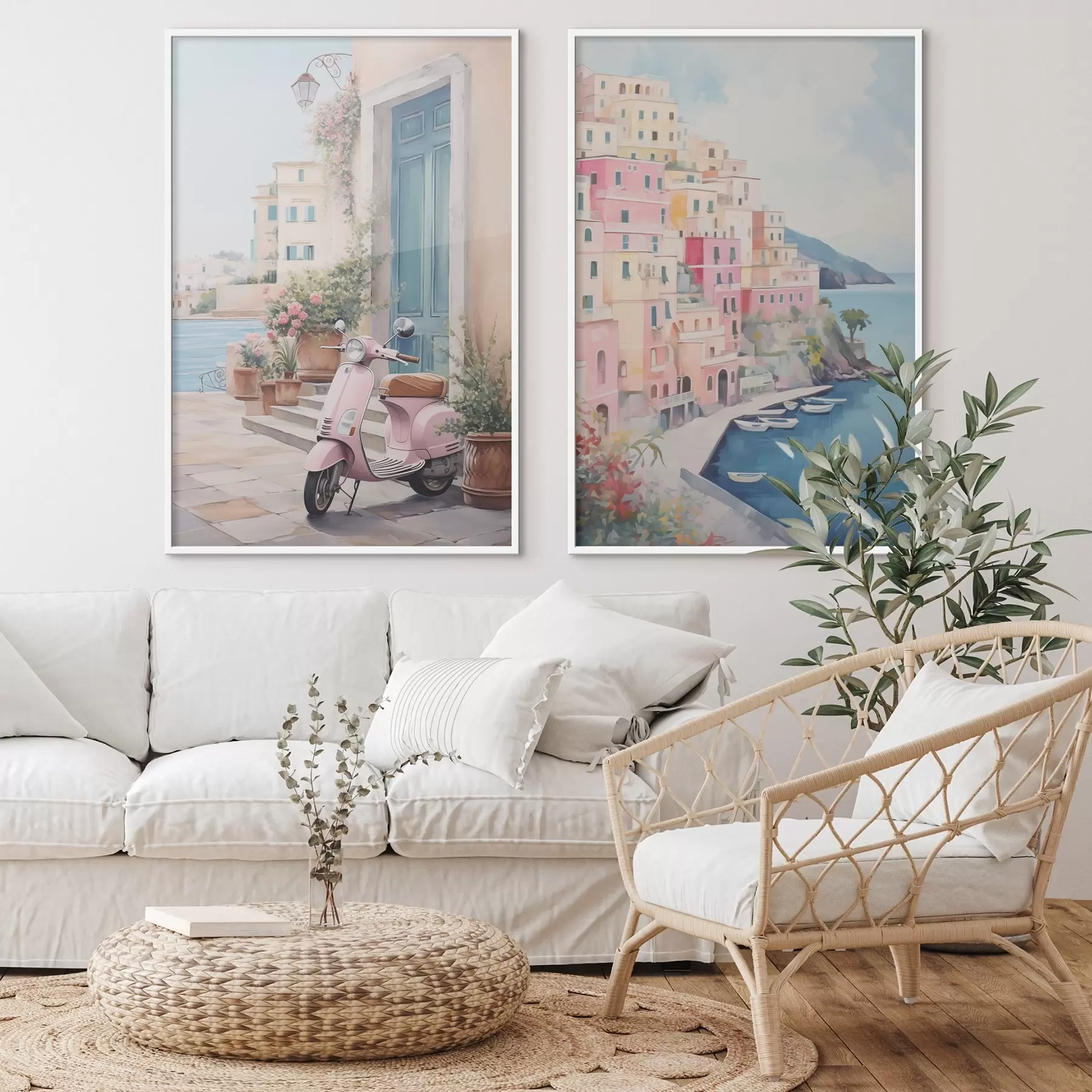 fotószőnyeg Tengerparti város d00794