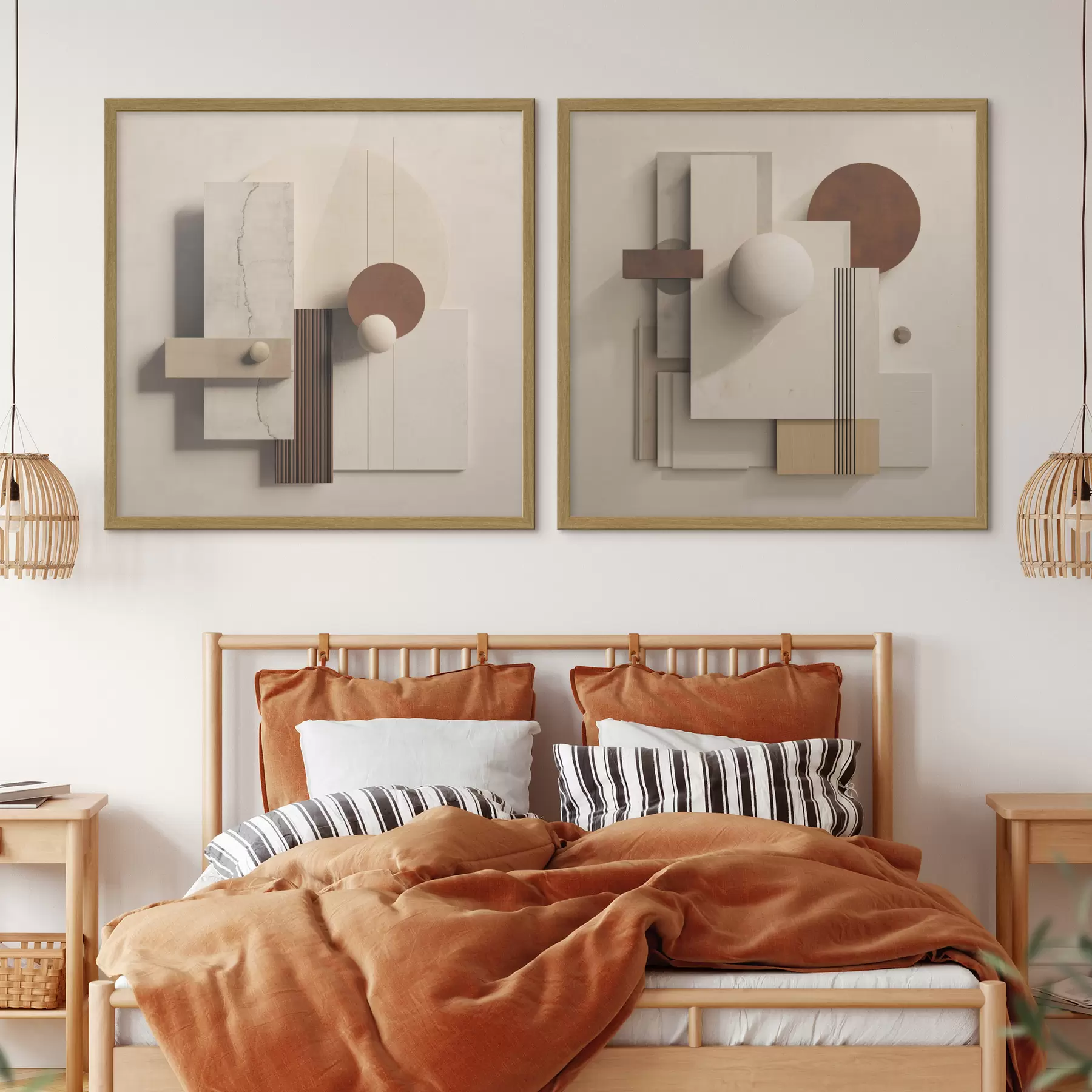 fotószőnyeg Geometria és absztrakció a minimalista stílusban d00743