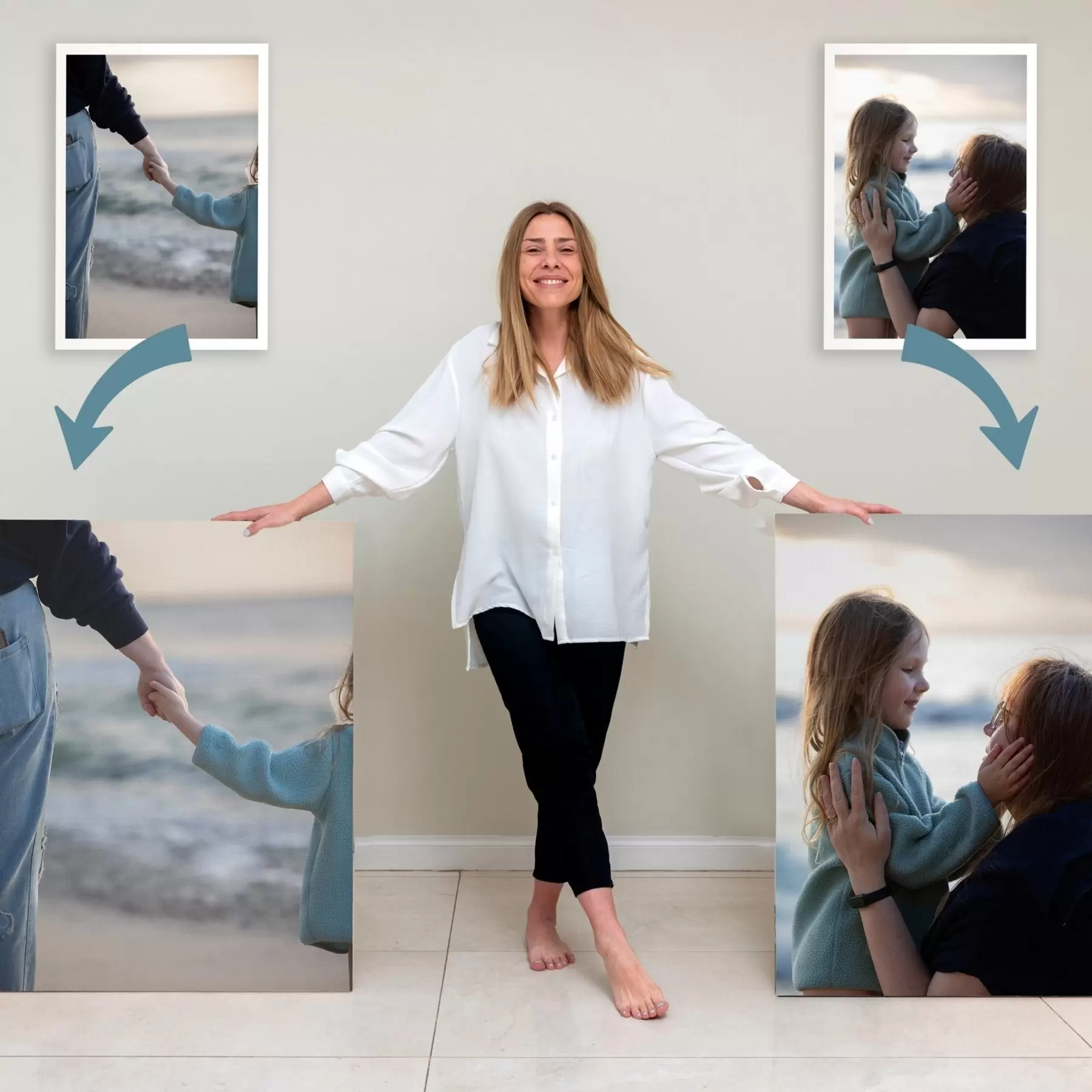 fotótapéta Családi portré fotóról megrendelésre s47156