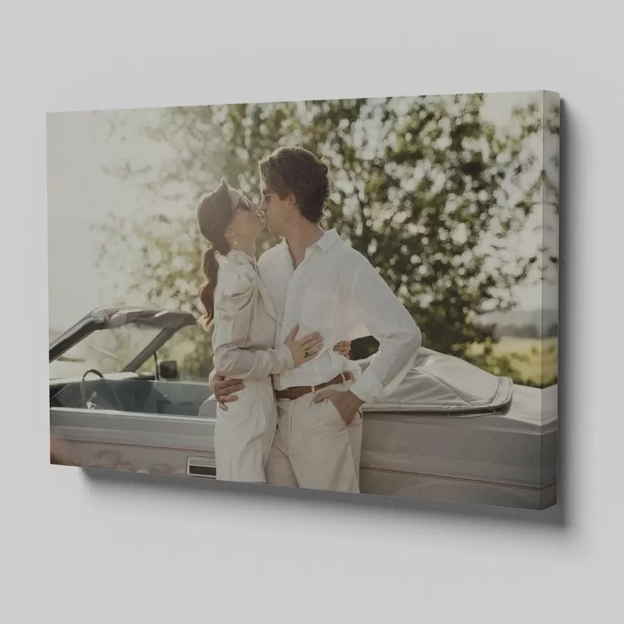 fotótapéta Ajándék egy festmény egy fotóból szerelmeseknek s47164