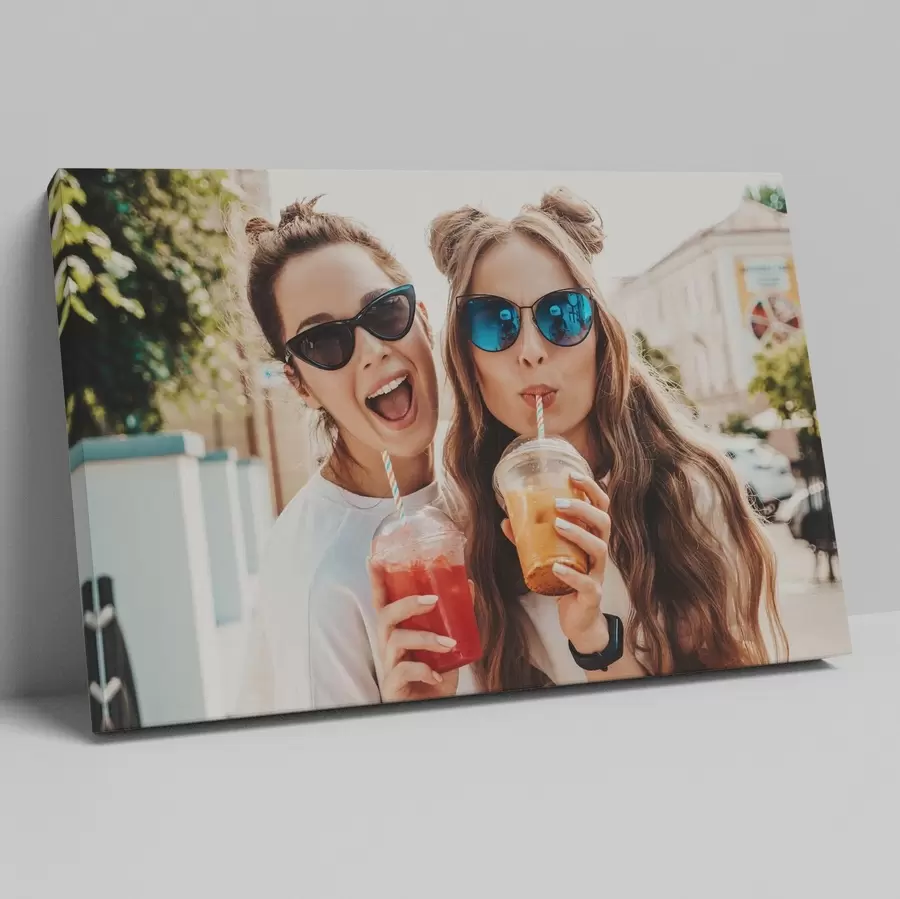 fotótapéta Ajándék egy barátnak, fotóval vászonra nyomtatva s47166