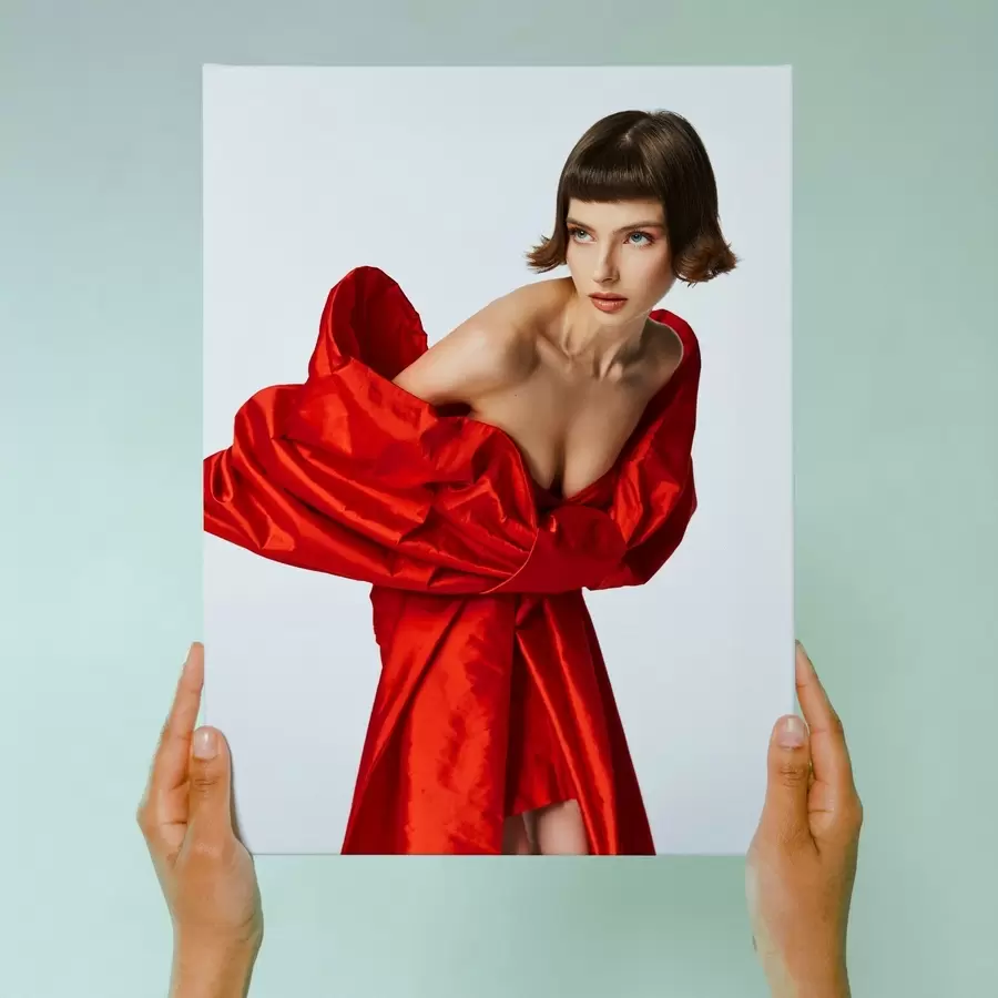 fotótapéta Ajándék egy lánynak a fényképe alapján s47183