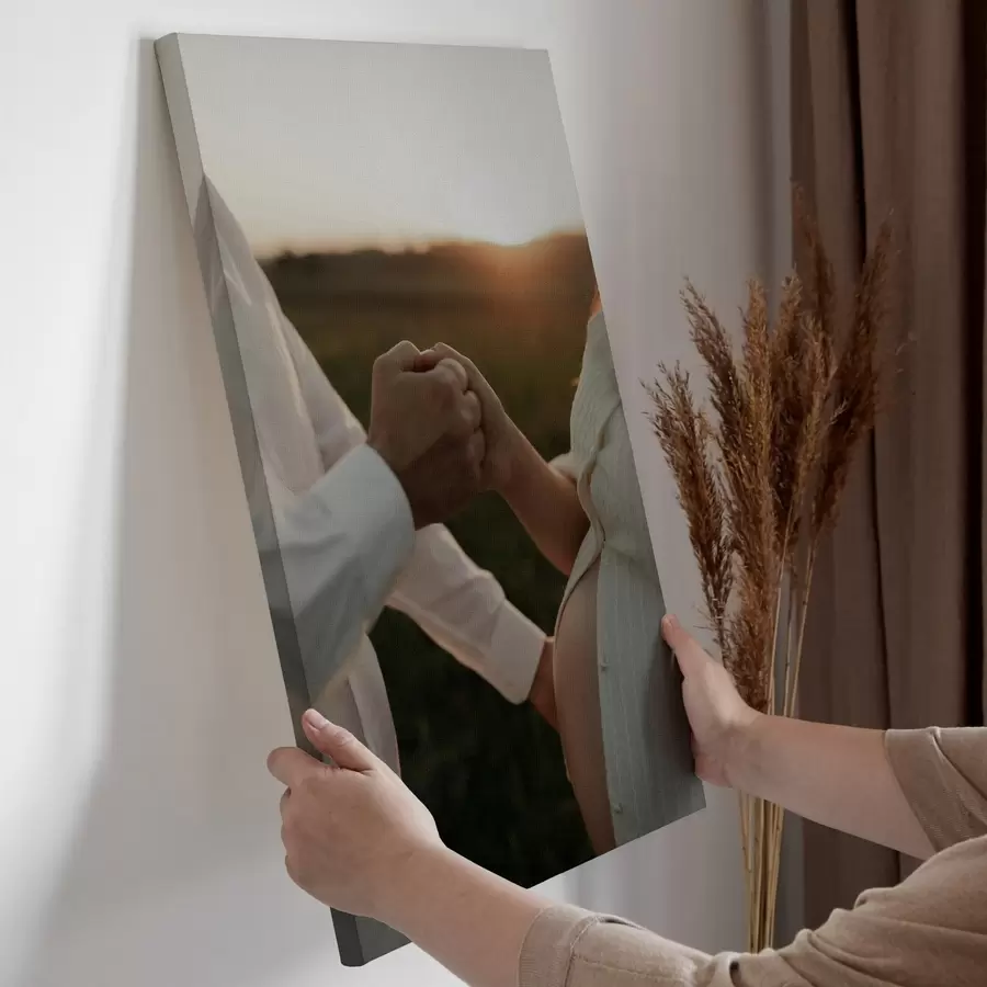 fotótapéta Esküvői fotó vásznon s47184