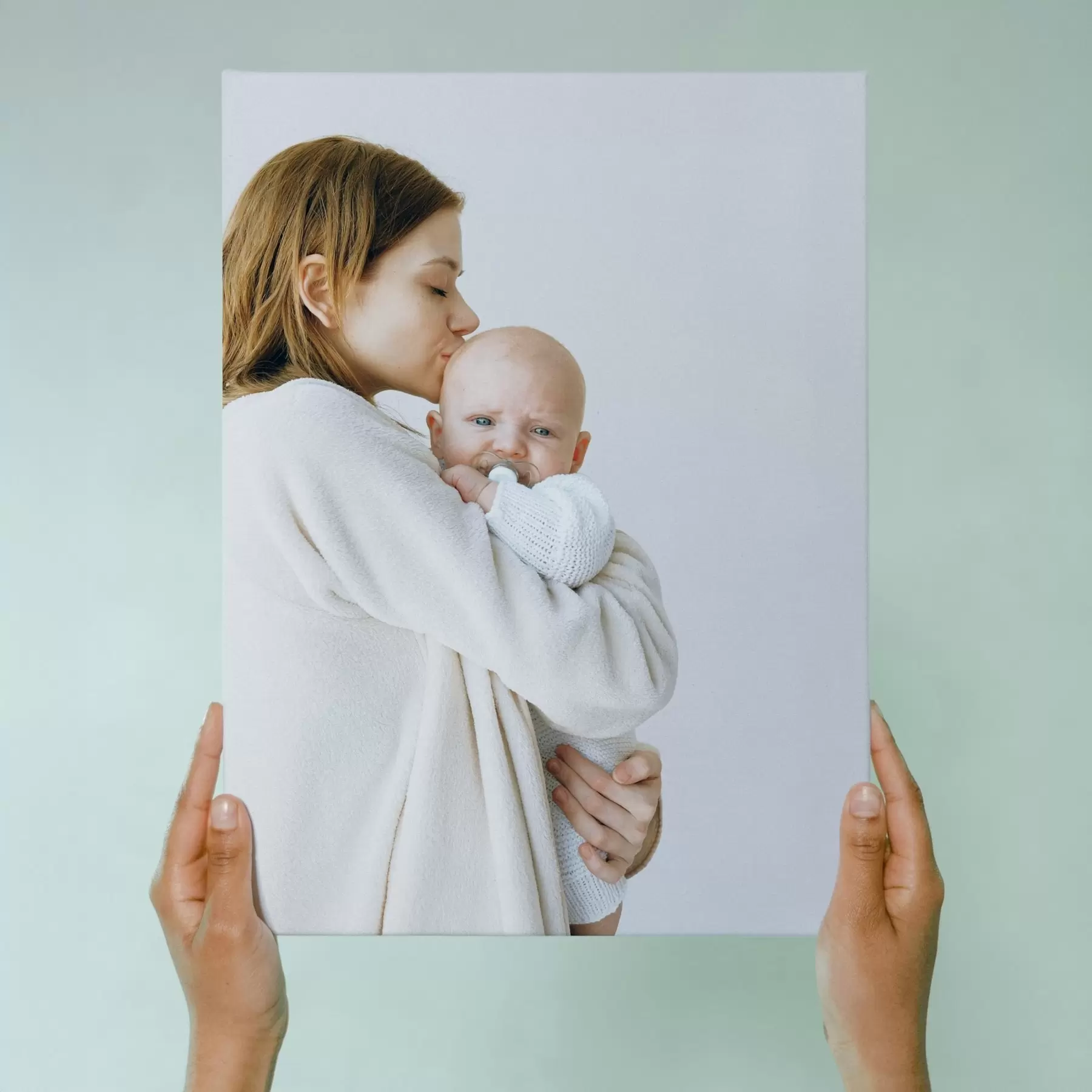 fotótapéta Gyermeke fényképe vászonra nyomtatva s47199