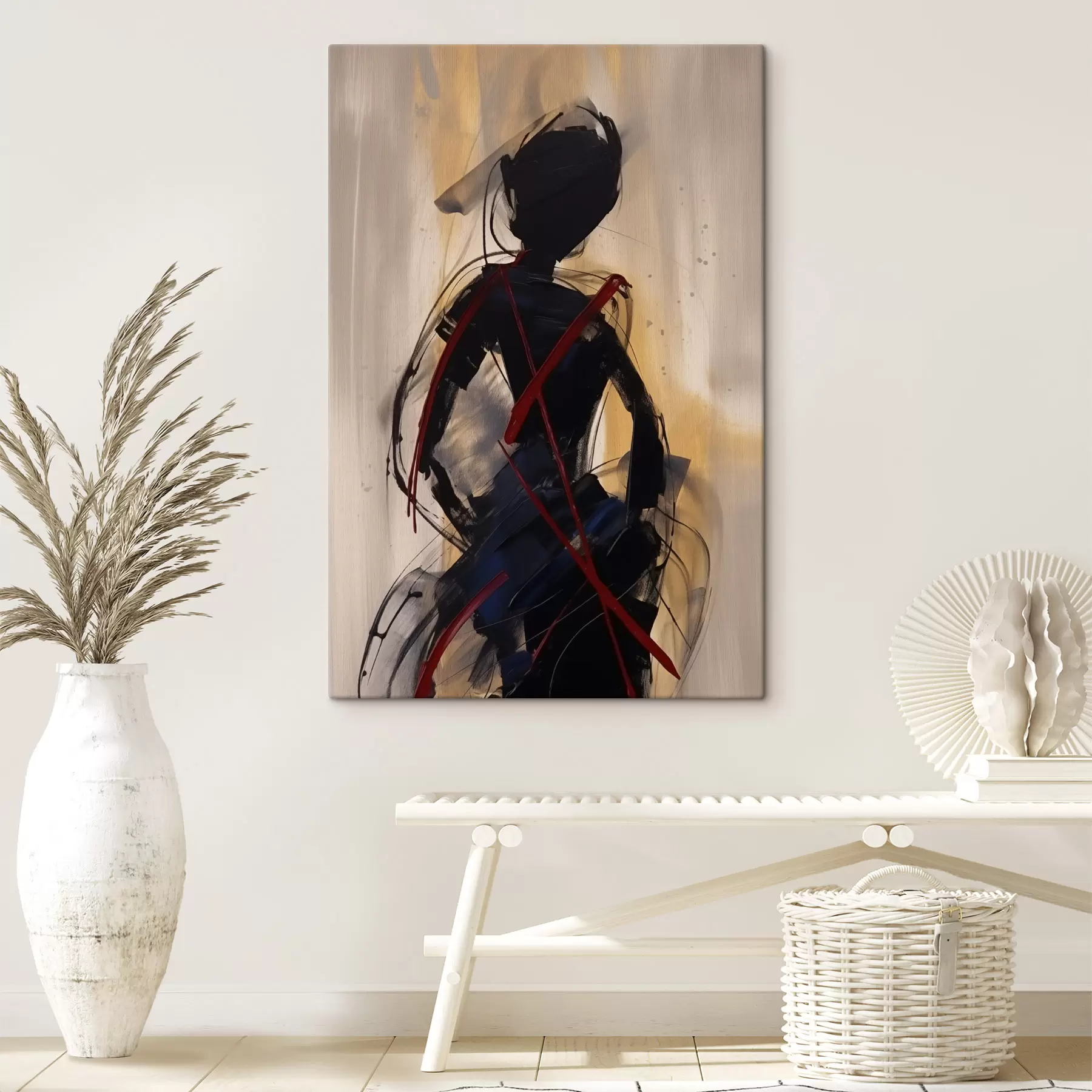 fotótapéta Absztrakt sziluett s47344