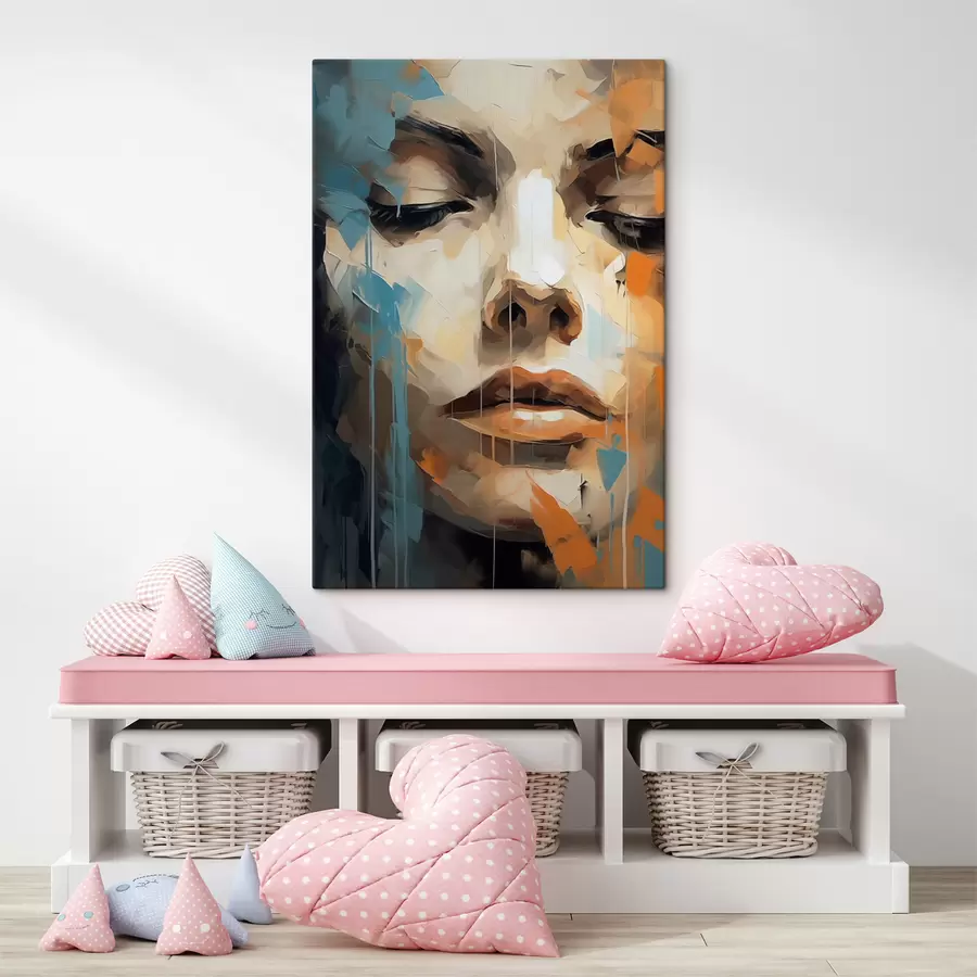 fotótapéta Absztrakt portré s47348