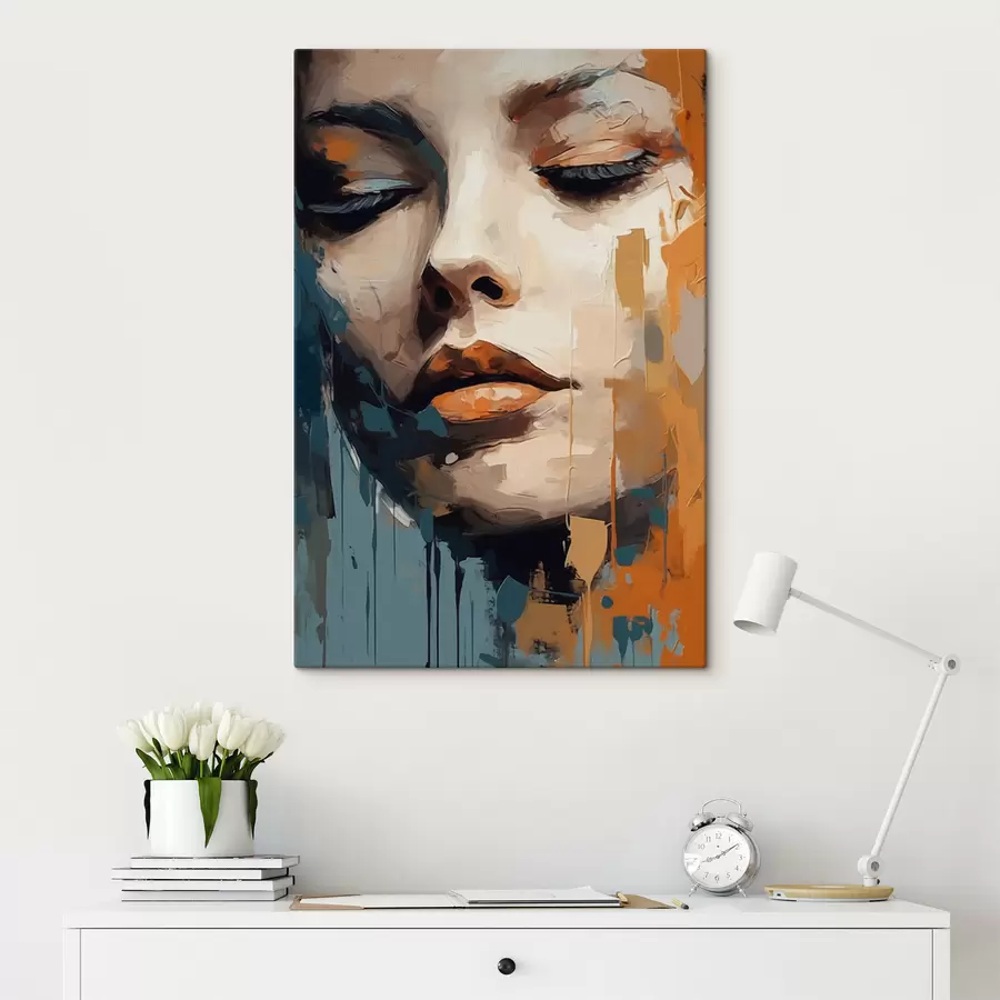 fotótapéta Absztrakt portré s47349