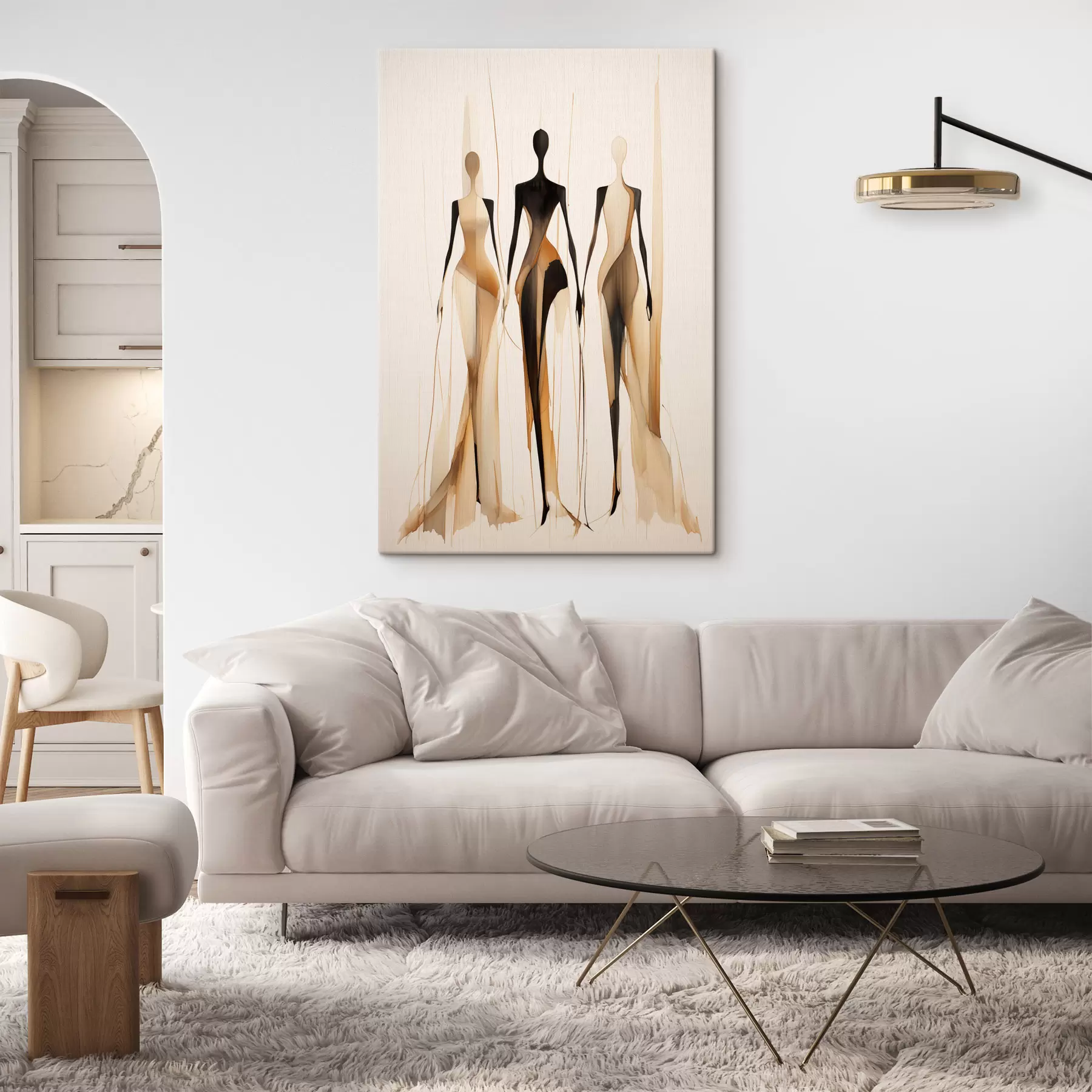 fotótapéta Három sziluett s47401