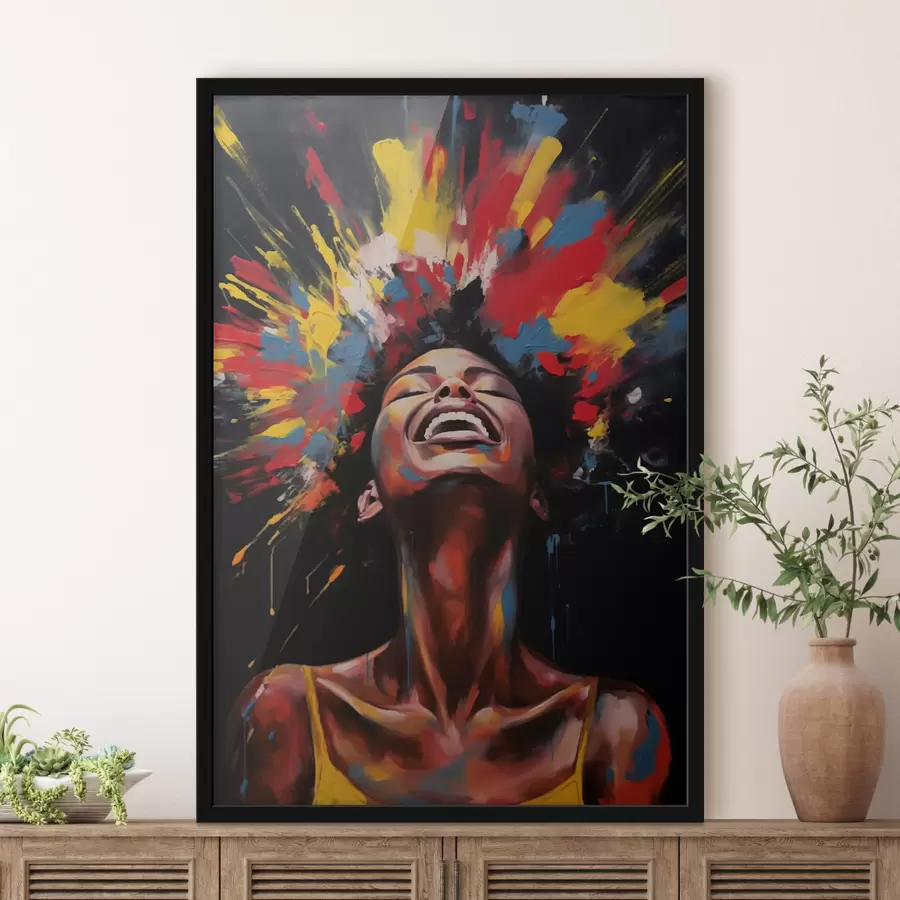 fotószőnyeg Színes festékrobbanás f47368