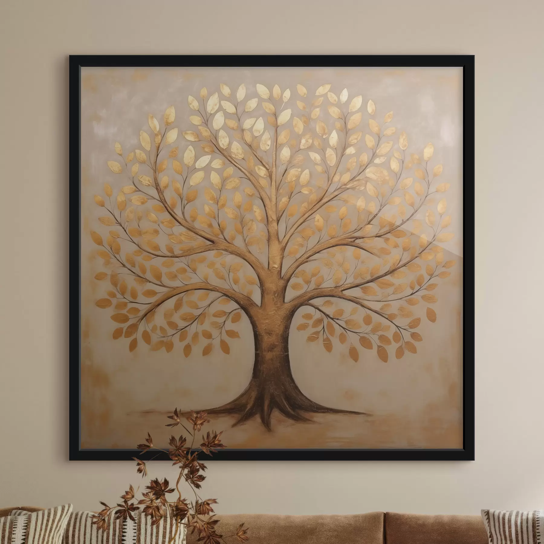 fotószőnyeg Leopárd sállal f47371