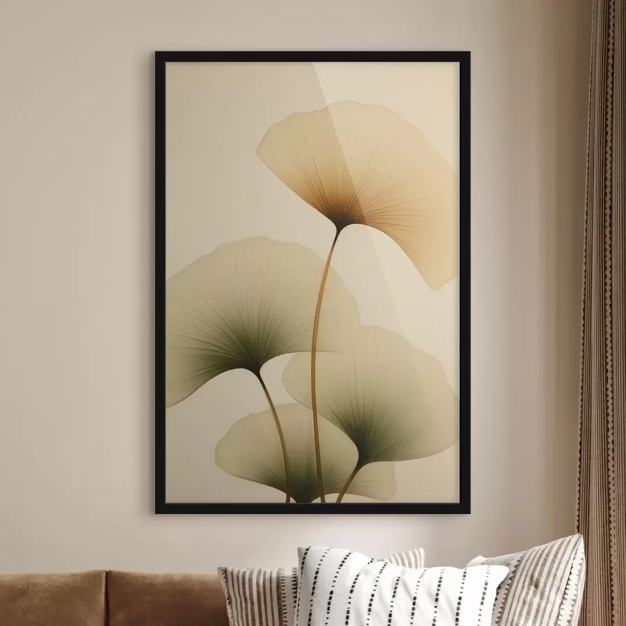 fotószőnyeg Ginkgo levelek f47398