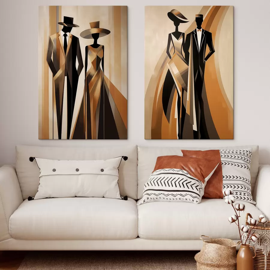 fotótapéta Absztrakt pár m01200