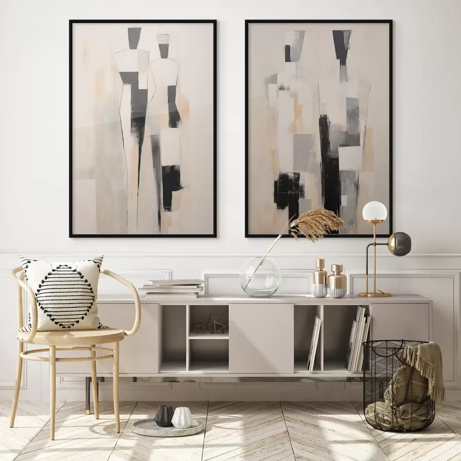 fotószőnyeg Absztrakt pár d01111