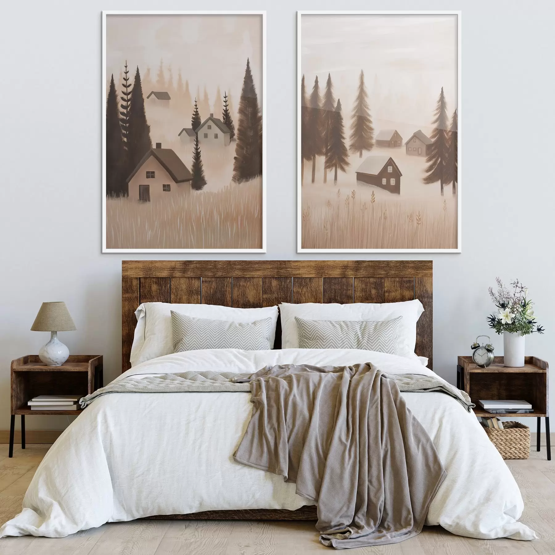 fotószőnyeg Béke az erdőben d01136