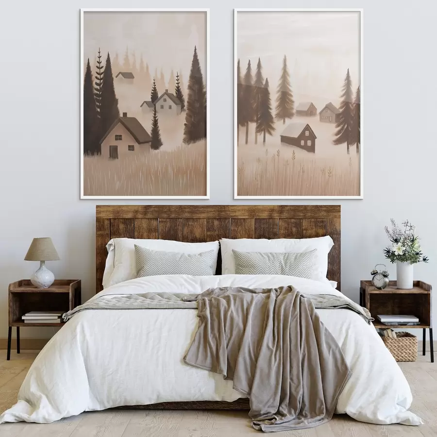 fotószőnyeg Béke az erdőben d01136