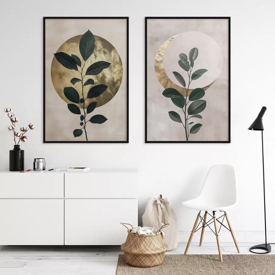 fotószőnyeg Napkelte és Hold d01139