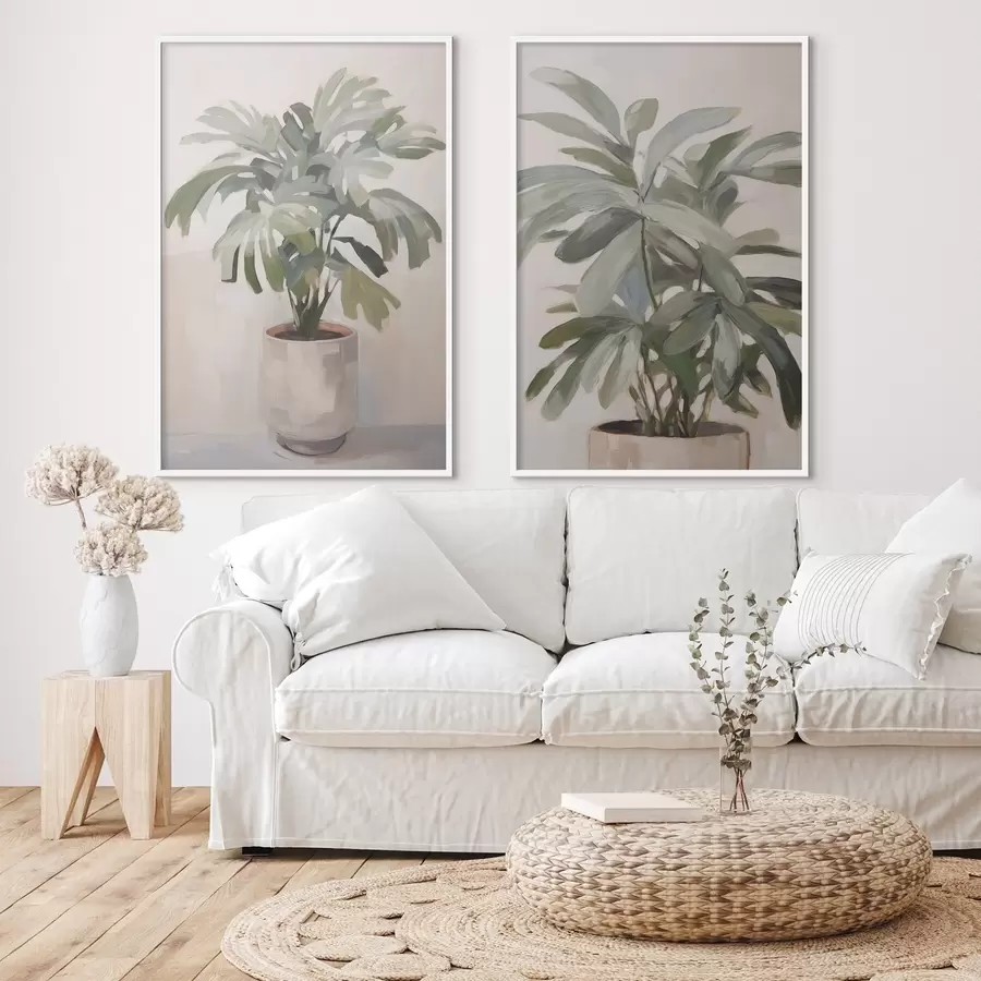 fotószőnyeg Egy növény egy cserépben d01161