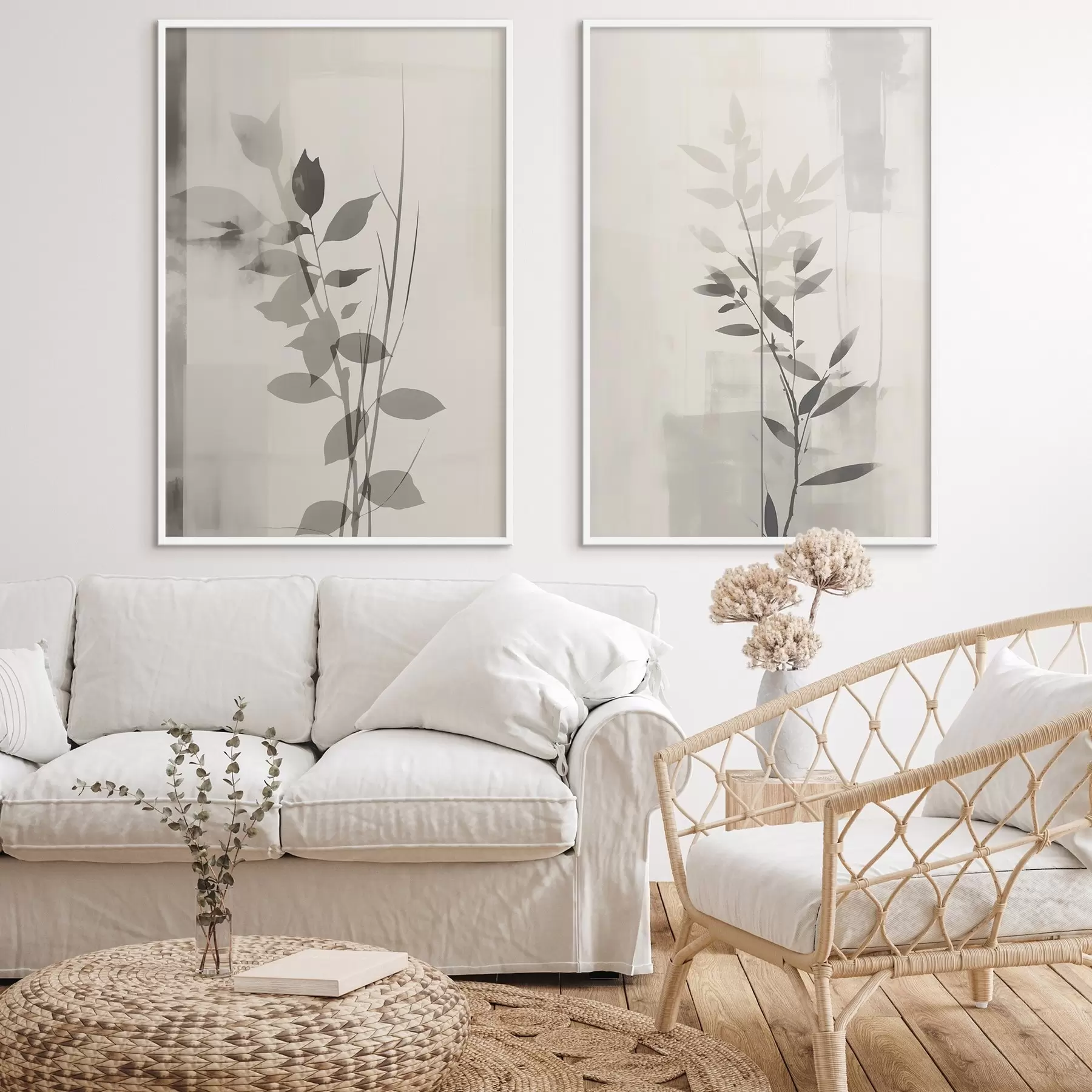 fotószőnyeg Absztrakt levélágak d01134