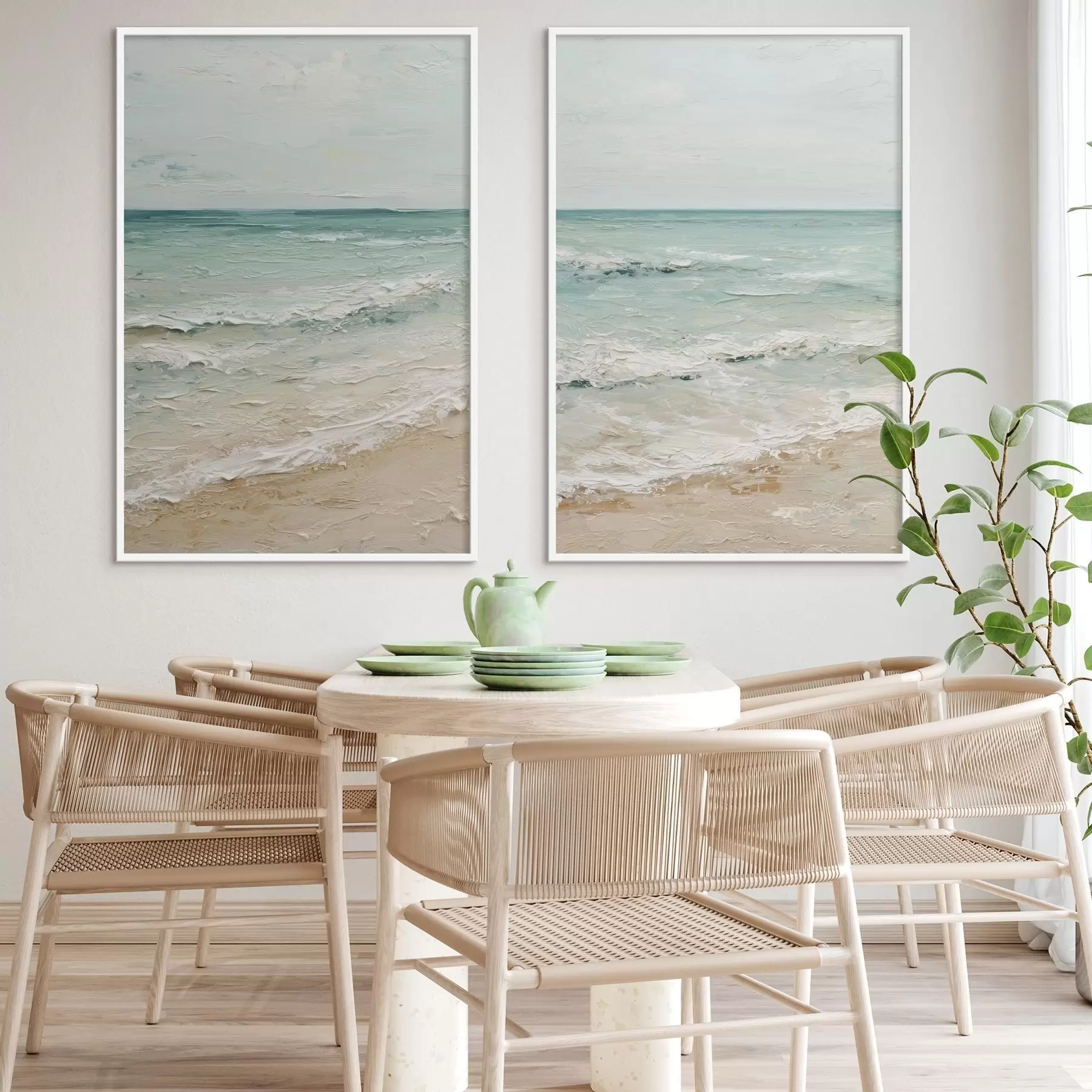 fotószőnyeg tengerpart olajfestmény stílusban d01170