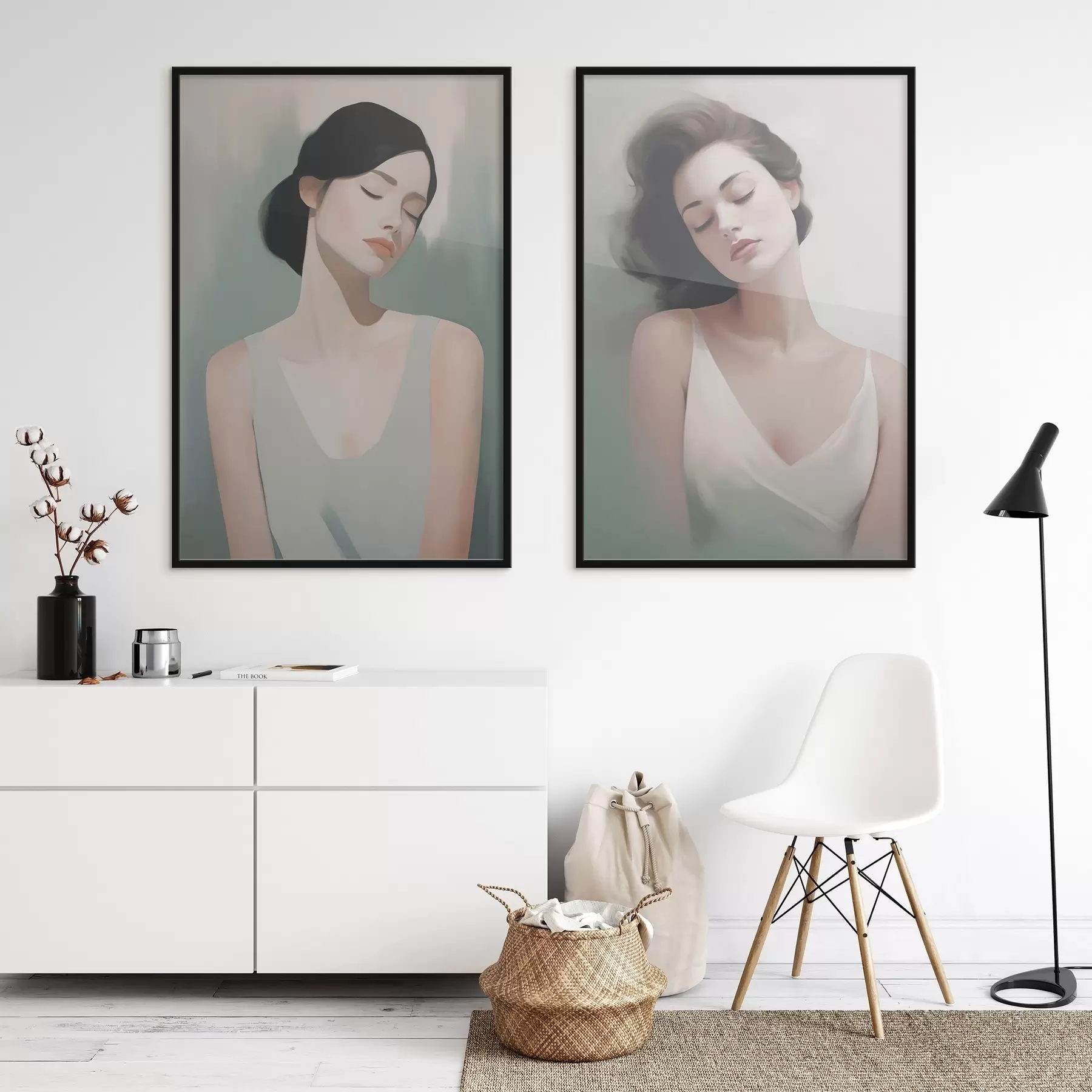 fotószőnyeg Csukott szemű lány d01188