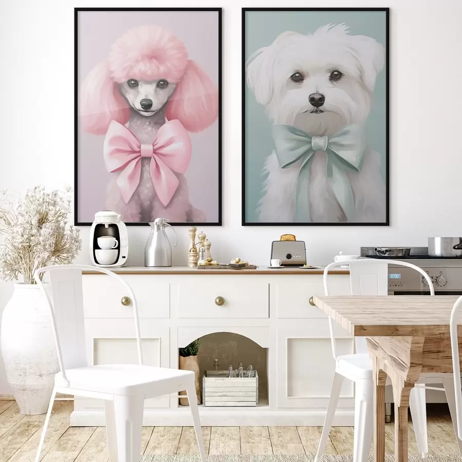 fotószőnyeg Kutyus íjjal d01193