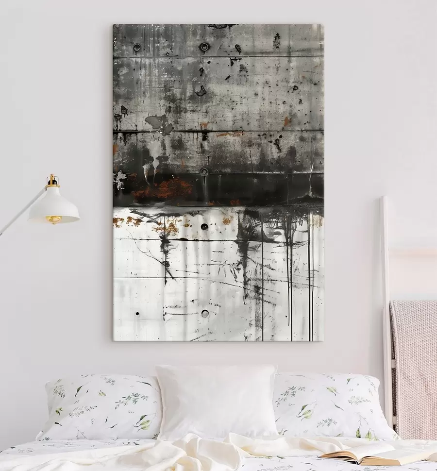 fotótapéta Festékfoltok betonfalon, akvarell utánzat s47633