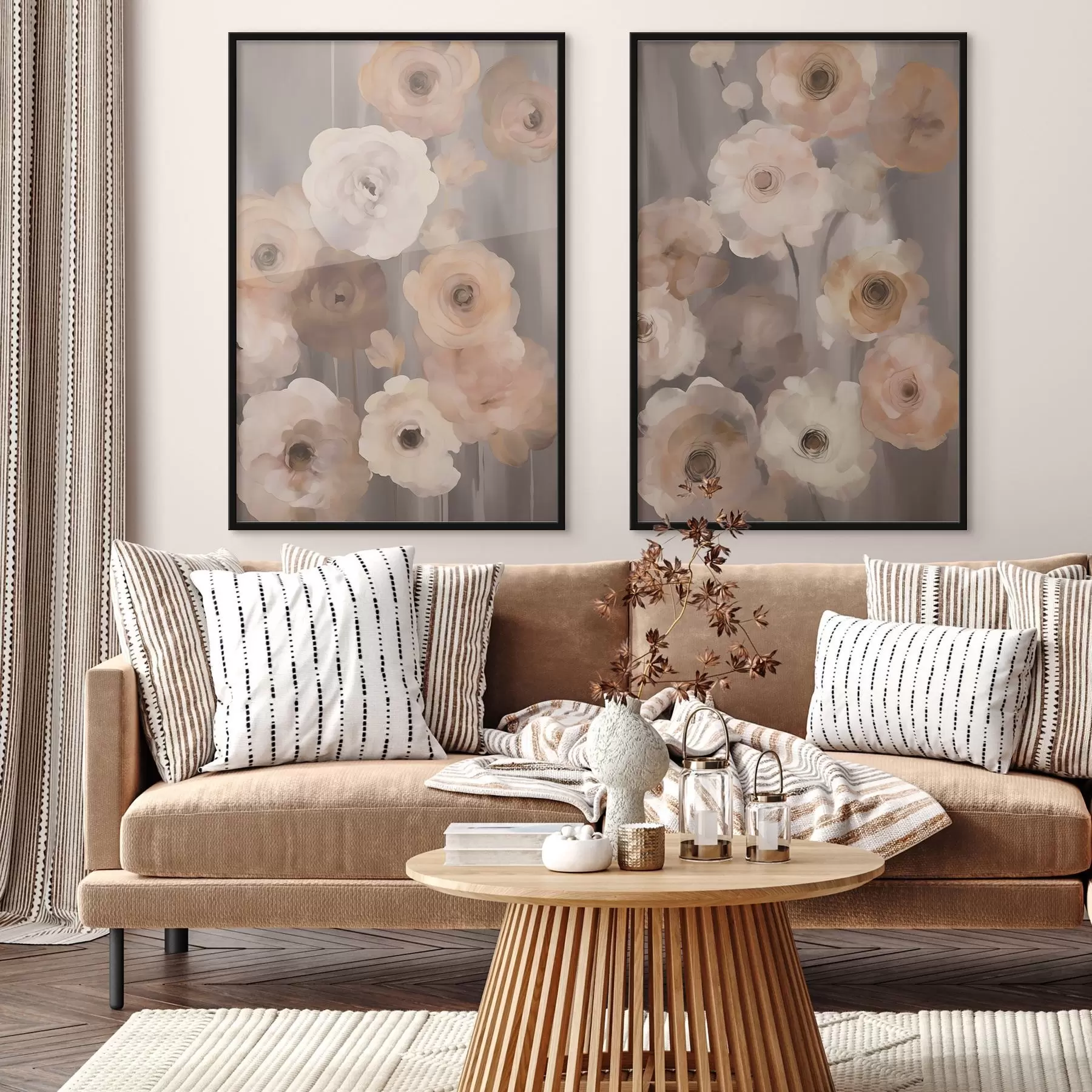 fotószőnyeg Absztrakt virágok d00542