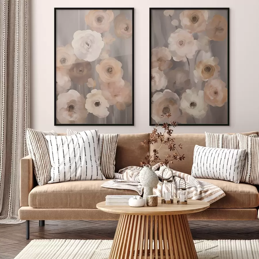 fotószőnyeg Absztrakt virágok d00542