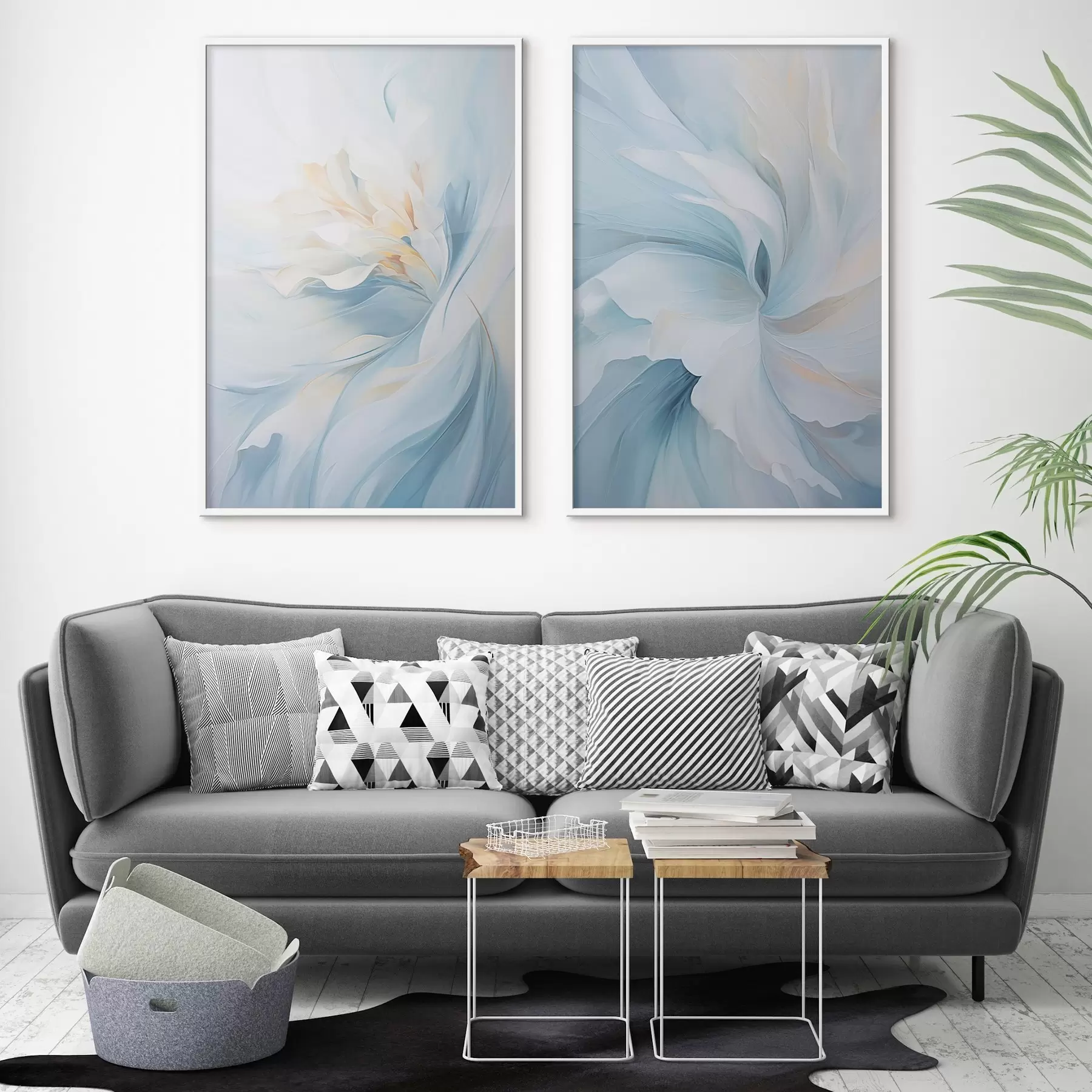 fotószőnyeg Absztrakt, finom, áttetsző szirmok, amelyek lágy megvilágításban és festői textúrával kifelé örvénylenek. d01244