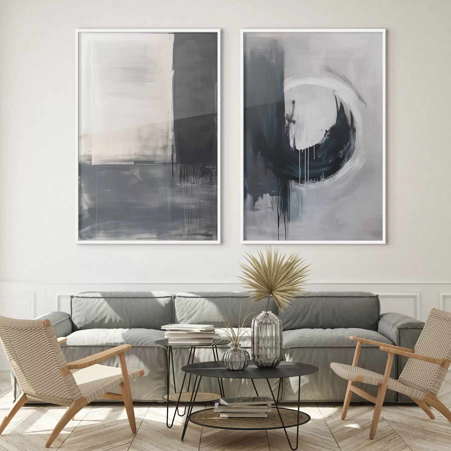 fotószőnyeg Absztrakt kompozíció fekete-fehér tónusokban d01217