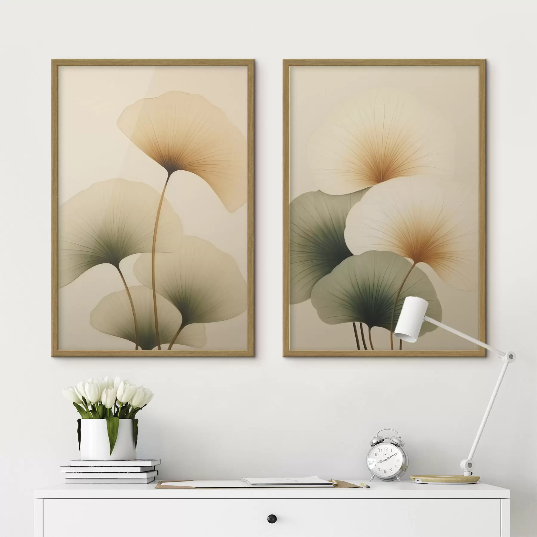 fotószőnyeg Ginkgo levelek d01213