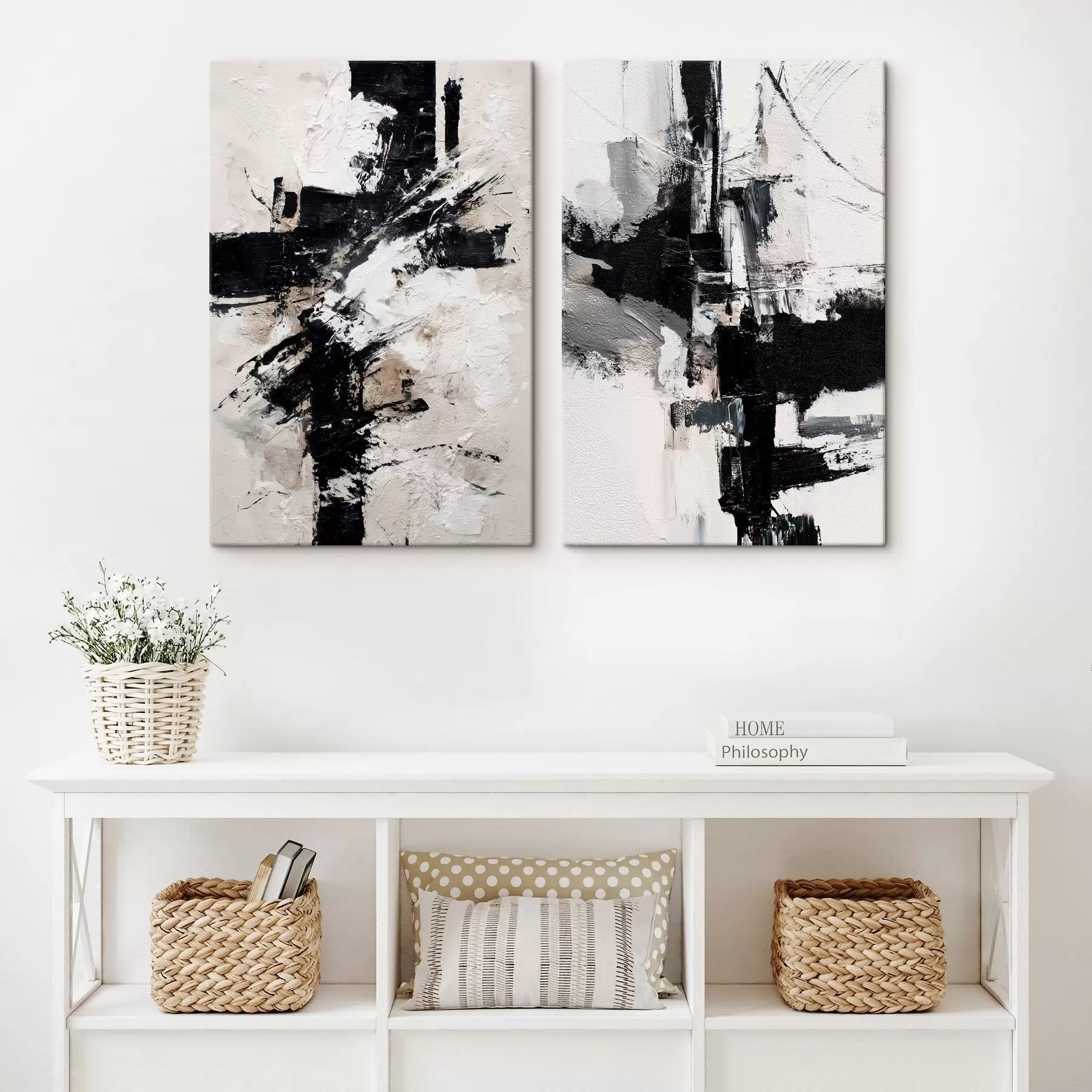 fotótapéta Minimalista kompozíció dinamikus akcentussal és domborzati textúra utánzattal m01151